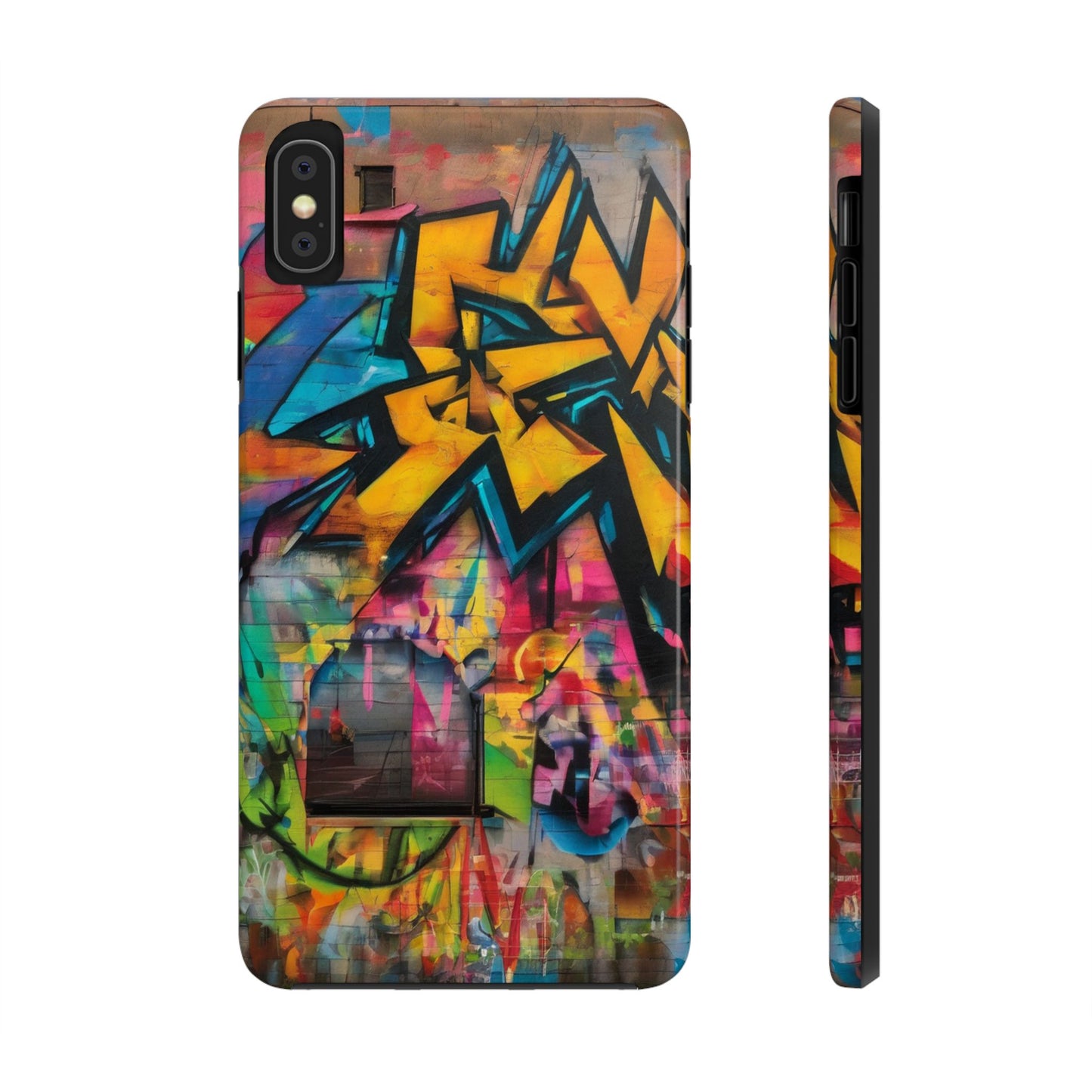 Rugged Phone Case - Impact-Resistant, Glossy Finish