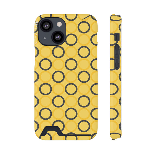 Phone Case with Card Holder - Impact-Resistant Polycarbonate, MagSafe