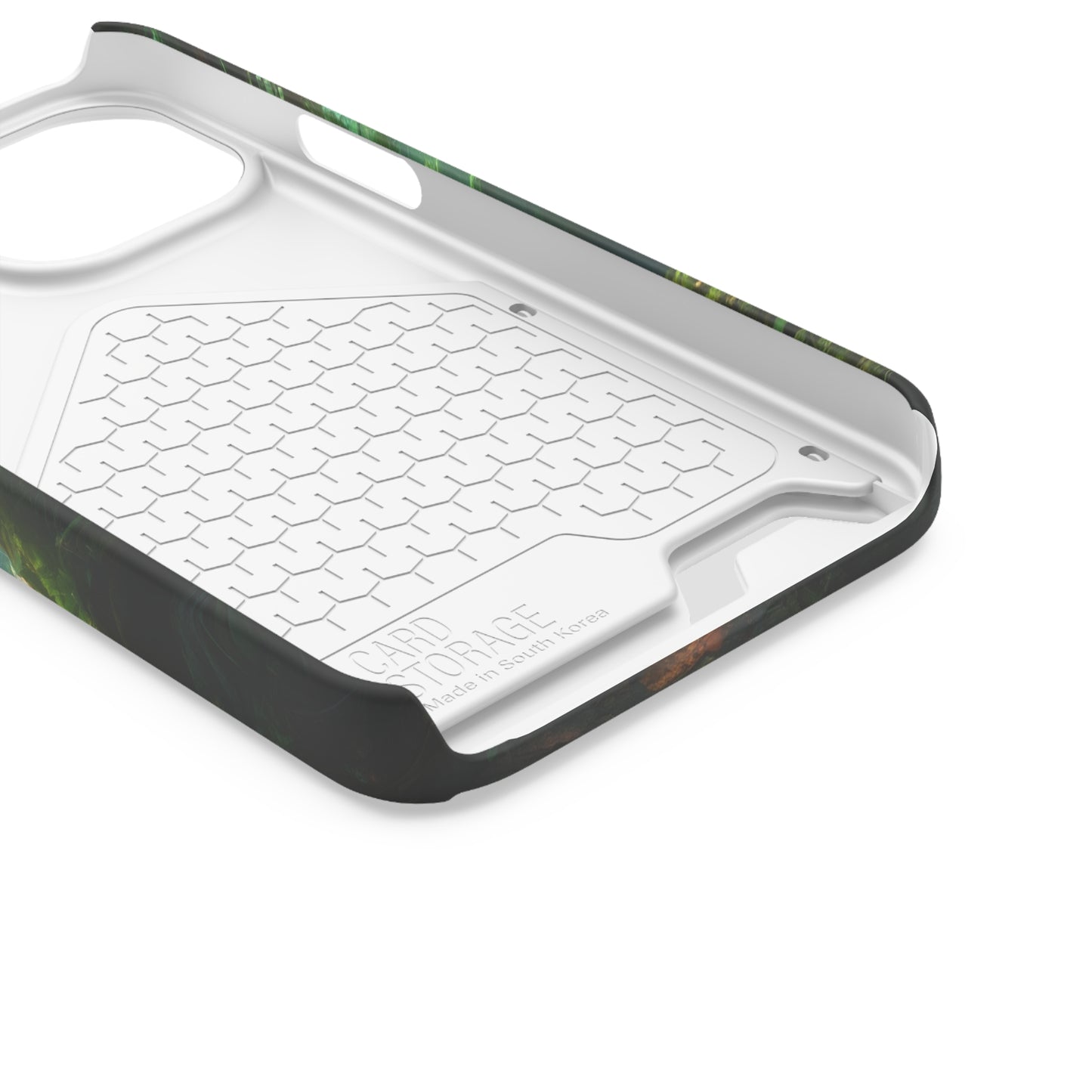 Neon Phone Case with Card Holder Glossy/Matte Polycarbonate, MagSafe