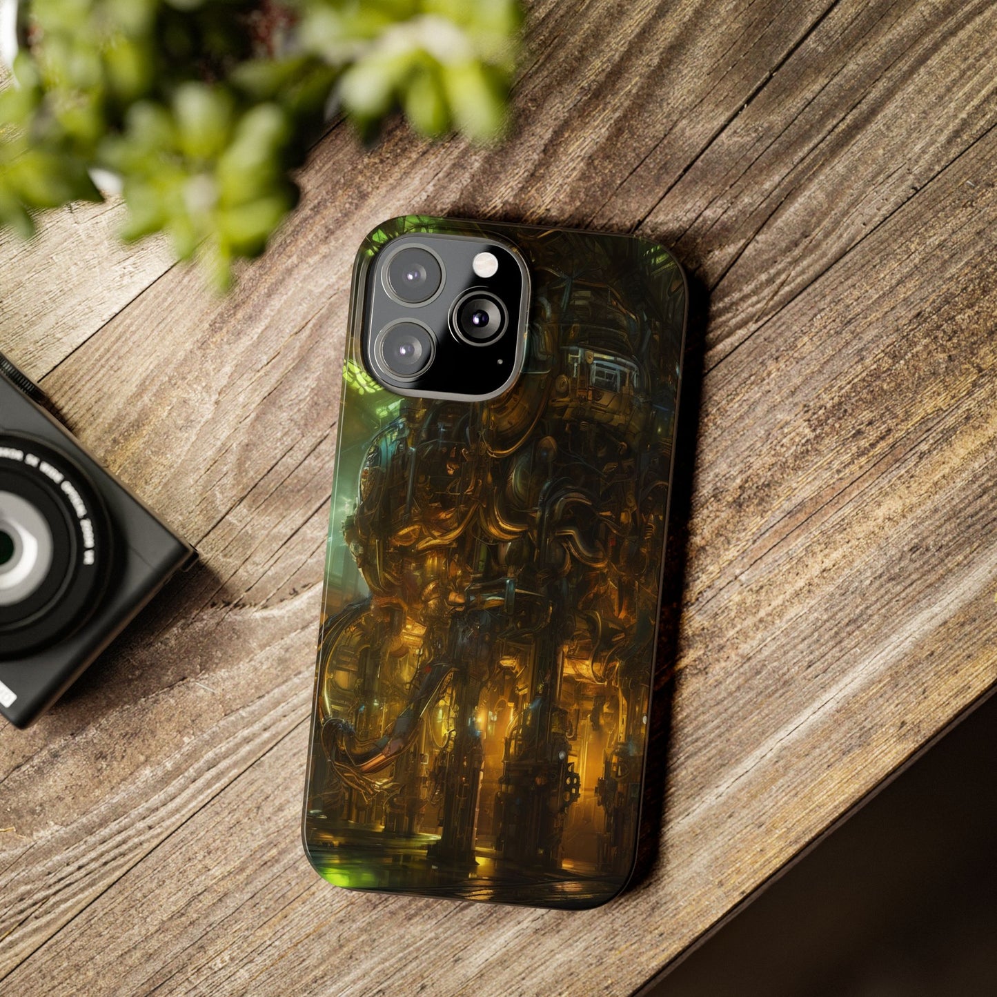 Slim Phone Case for iPhone 16 - Glossy Ultra-Thin Polycarbonate
