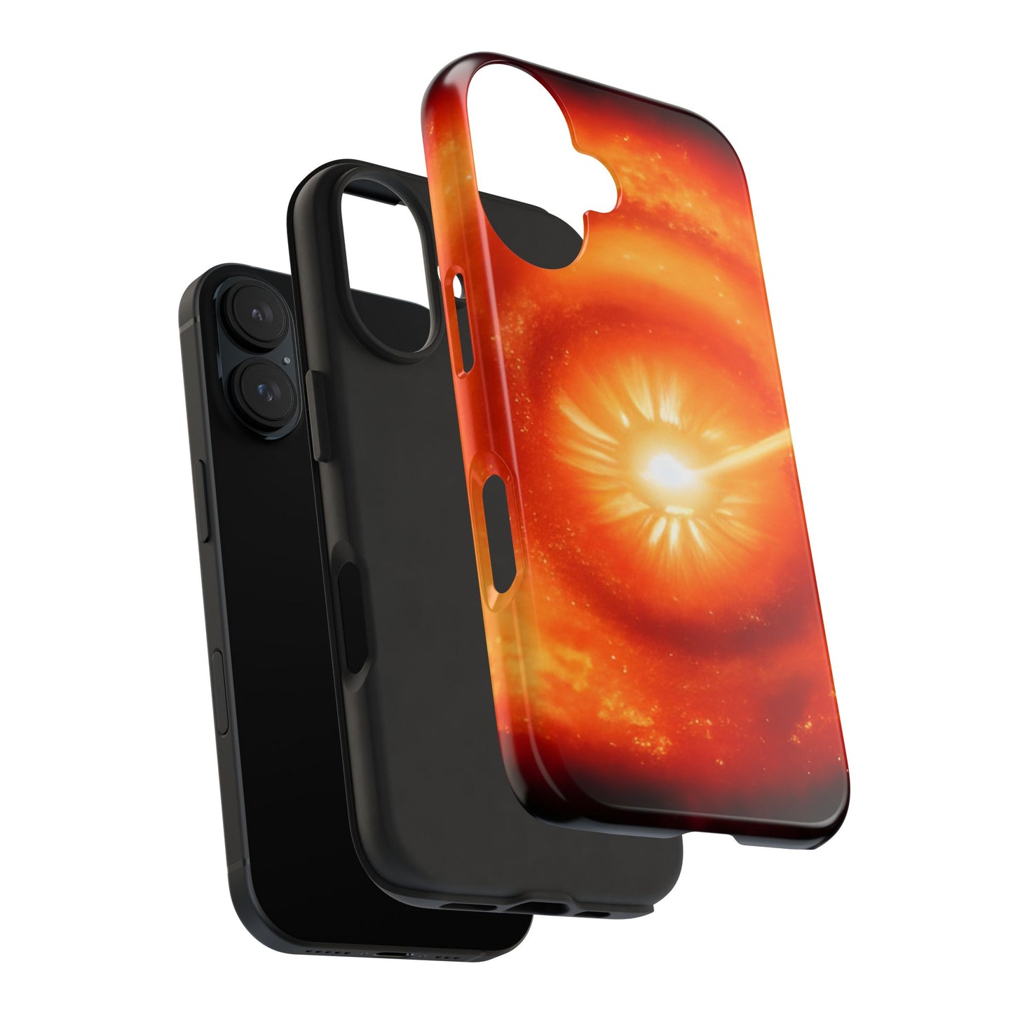 Rugged Phone Case - 2-Piece Shock Shield, TPU & PC