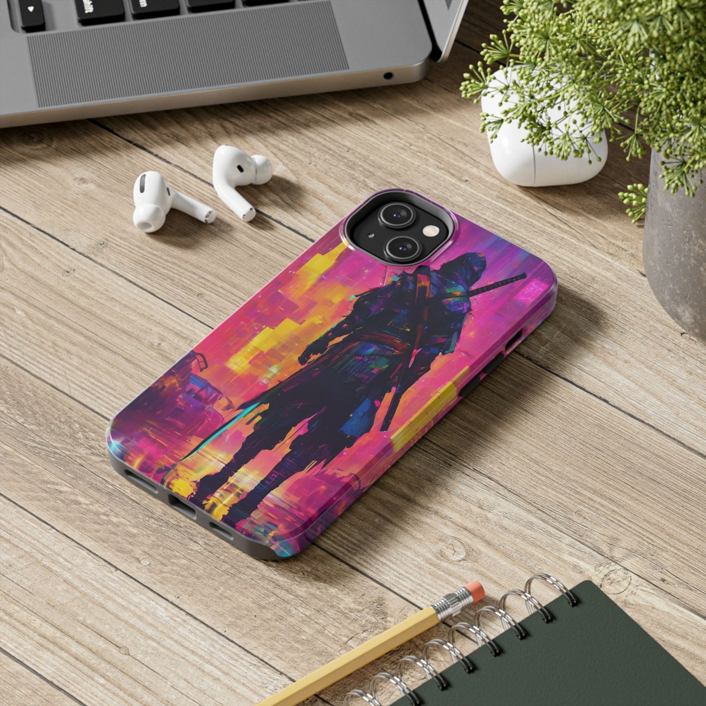 Rugged Phone Case - Impact-Resistant TPU/PC, iPhone & Samsung