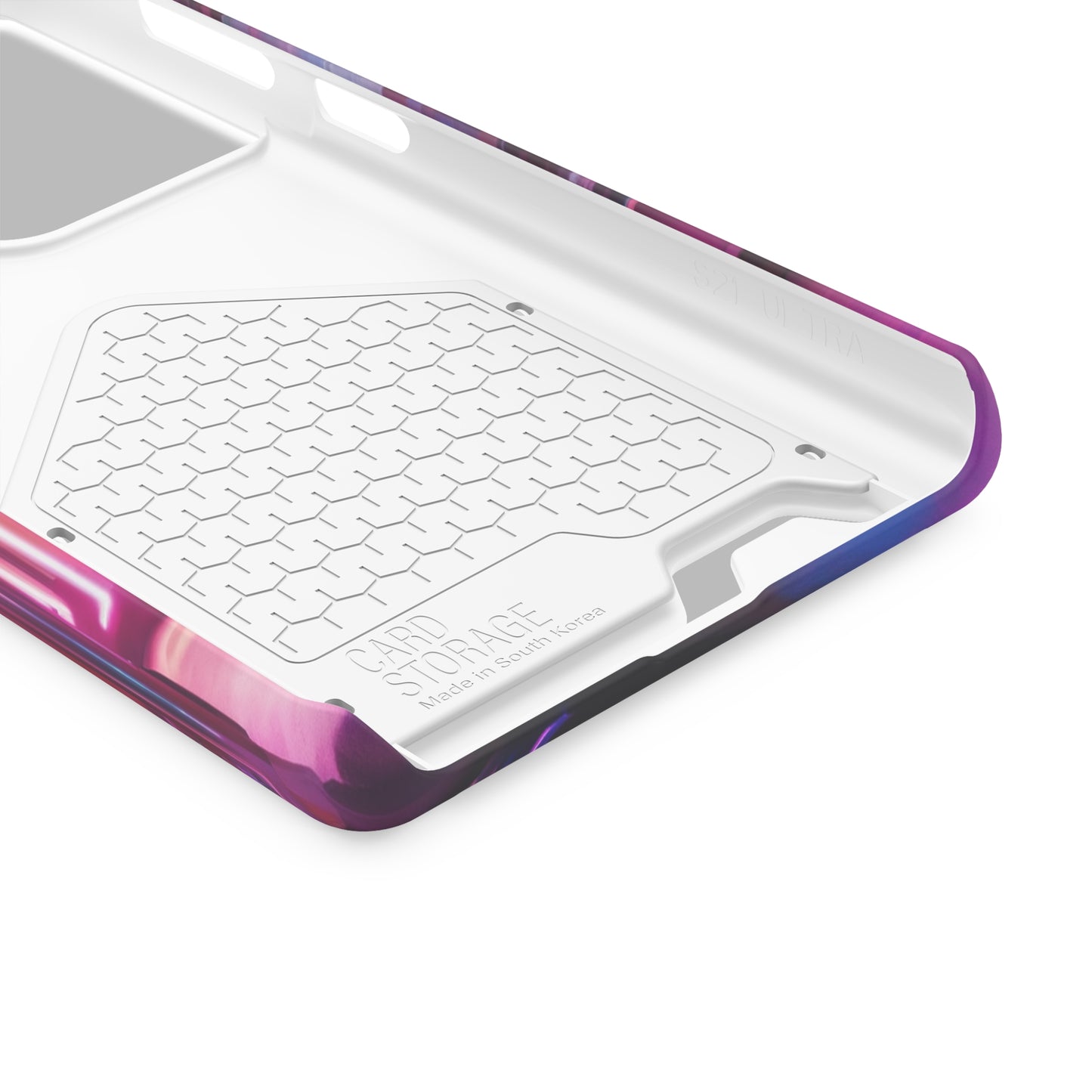 Phone Case with Card Holder – Glossy/Matte Polycarbonate