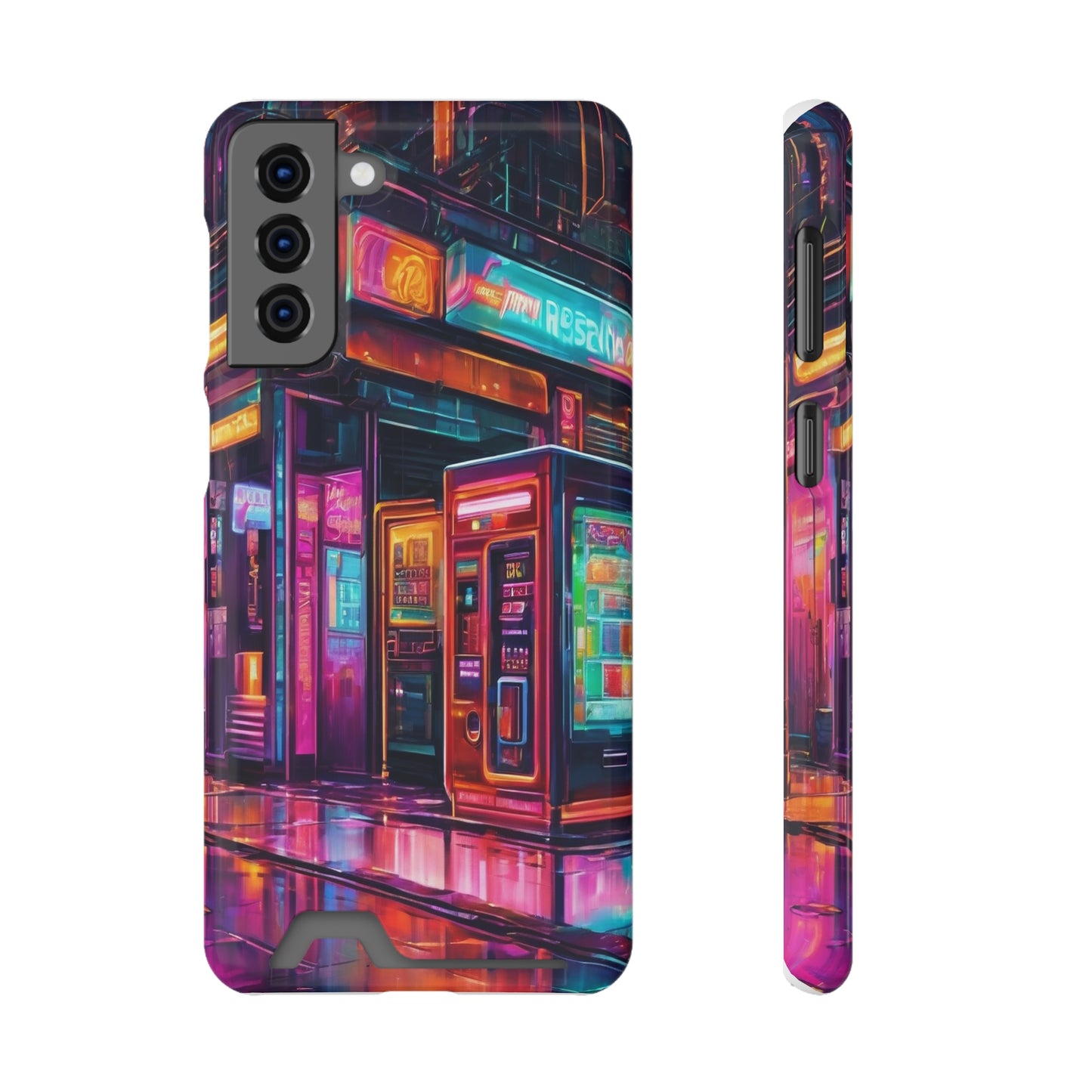 Phone Case with Card Holder - MagSafe, Polycarbonate, Glossy/Matte