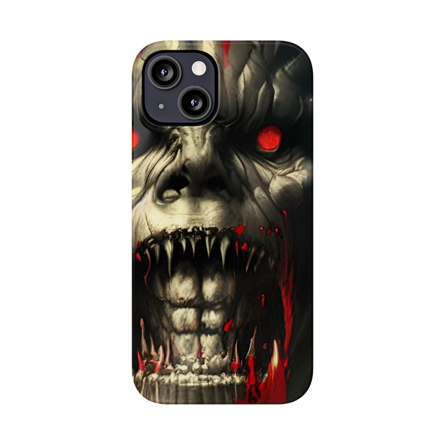 Slim Phone Case - Glossy Lexan PC, Ultra-Thin, Wireless Charging