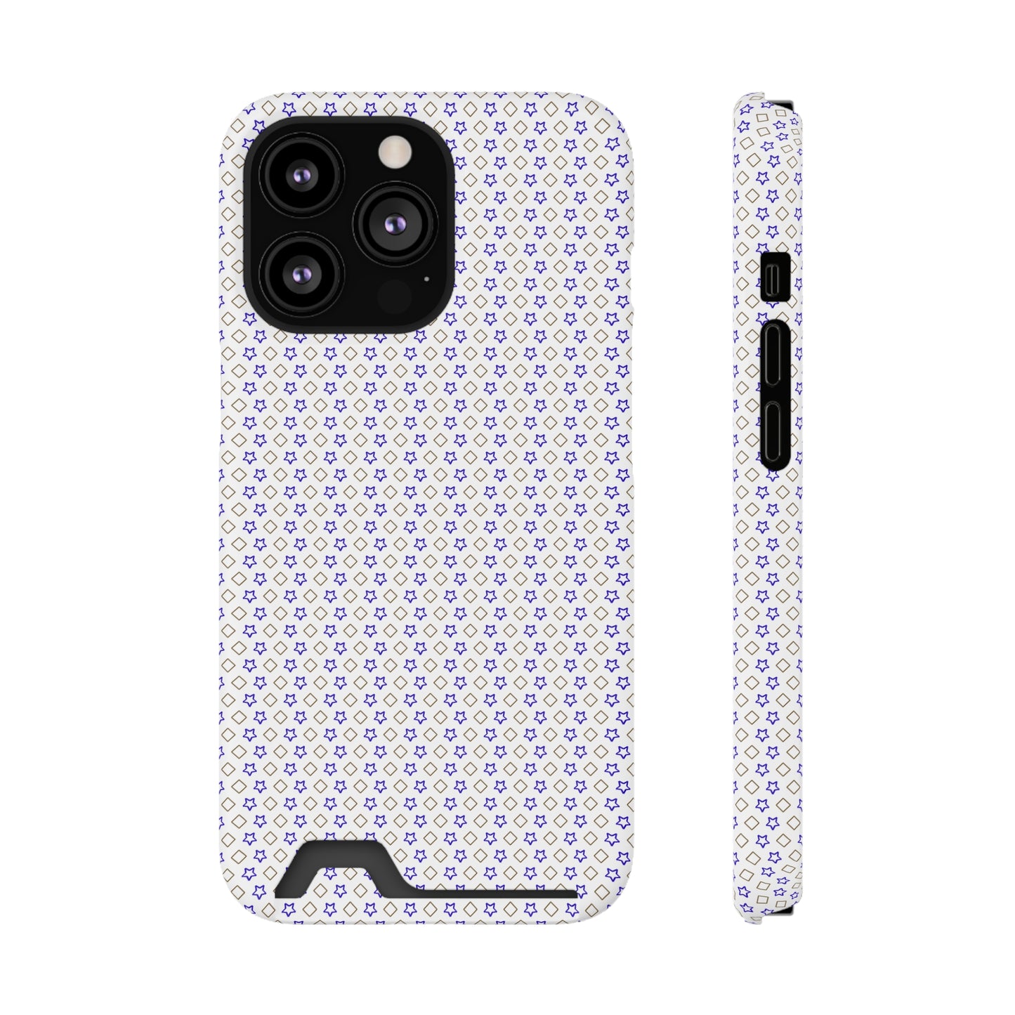 Phone Case with Card Holder – Clear Polycarbonate