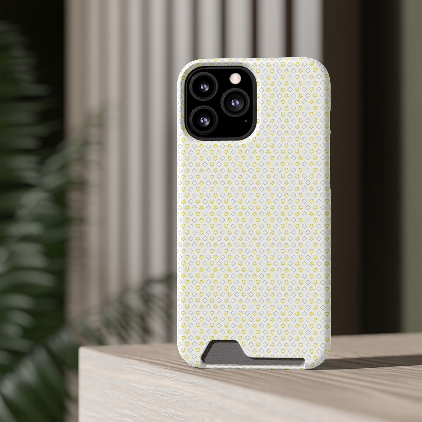 Neon Card Holder Phone Case - MagSafe, Impact-Resistant Polycarbonate