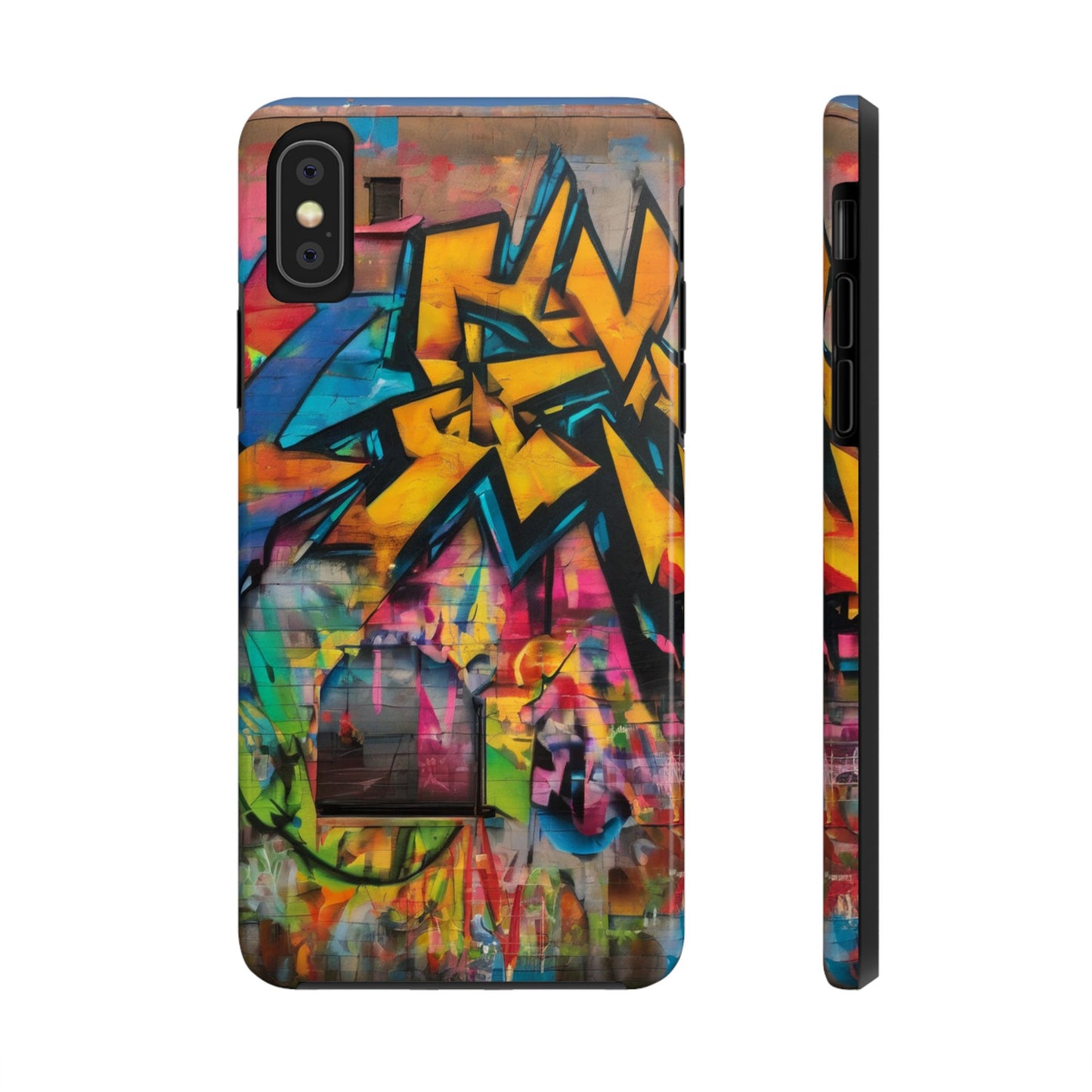 Rugged Phone Case - Impact-Resistant, Glossy Finish