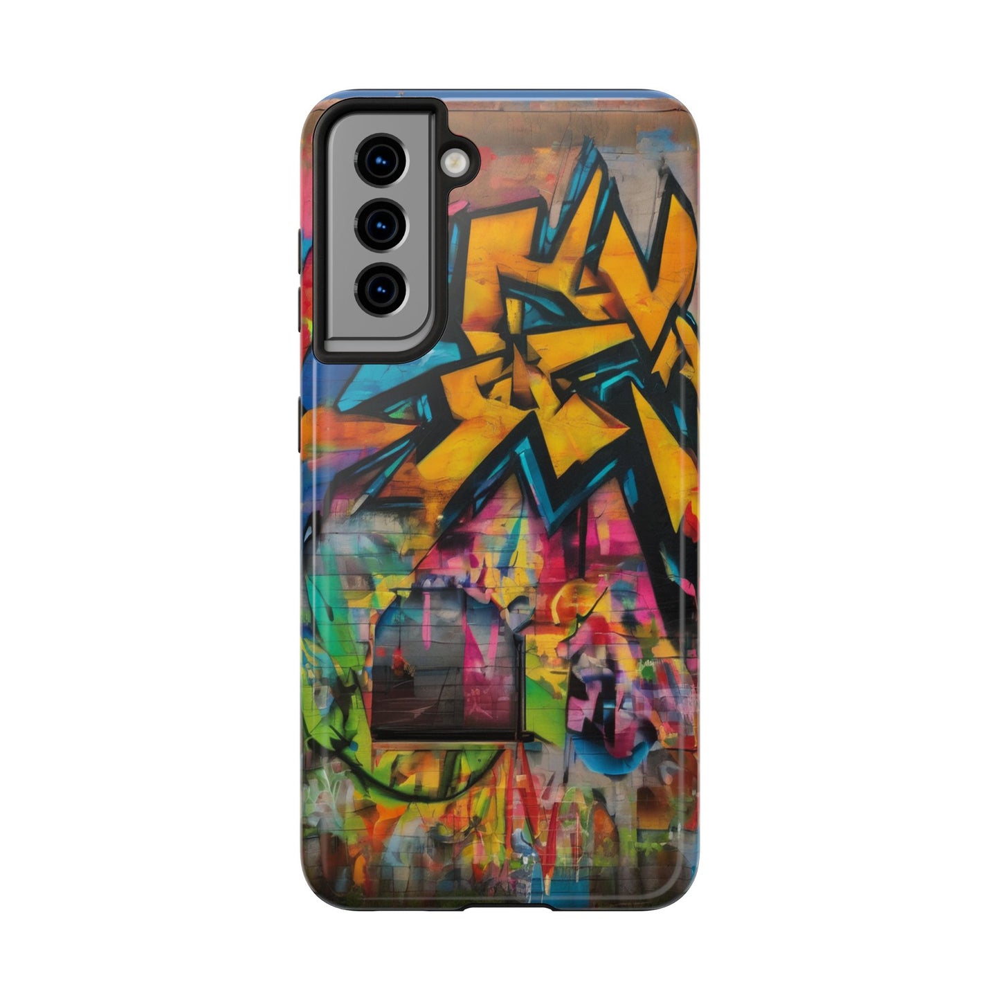 Rugged Phone Case - Impact-Resistant, Glossy Finish