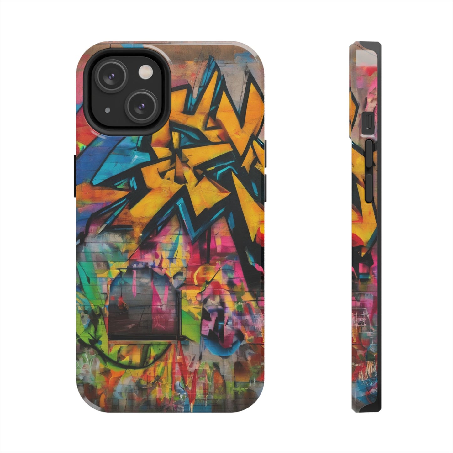 Rugged Phone Case - Impact-Resistant, Glossy Finish