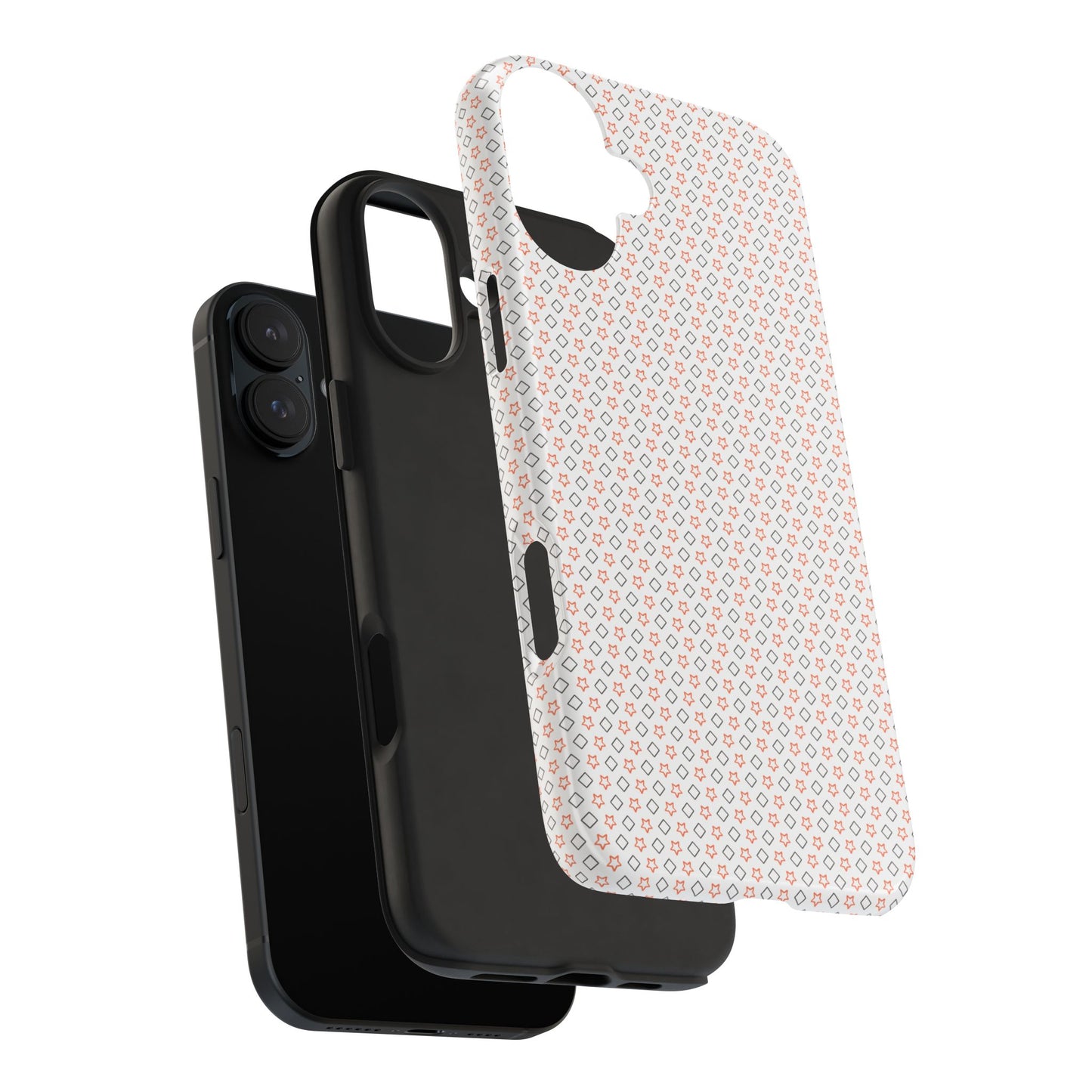 Neon Rugged Phone Case - 2-Piece TPU/PC, Wireless Charging