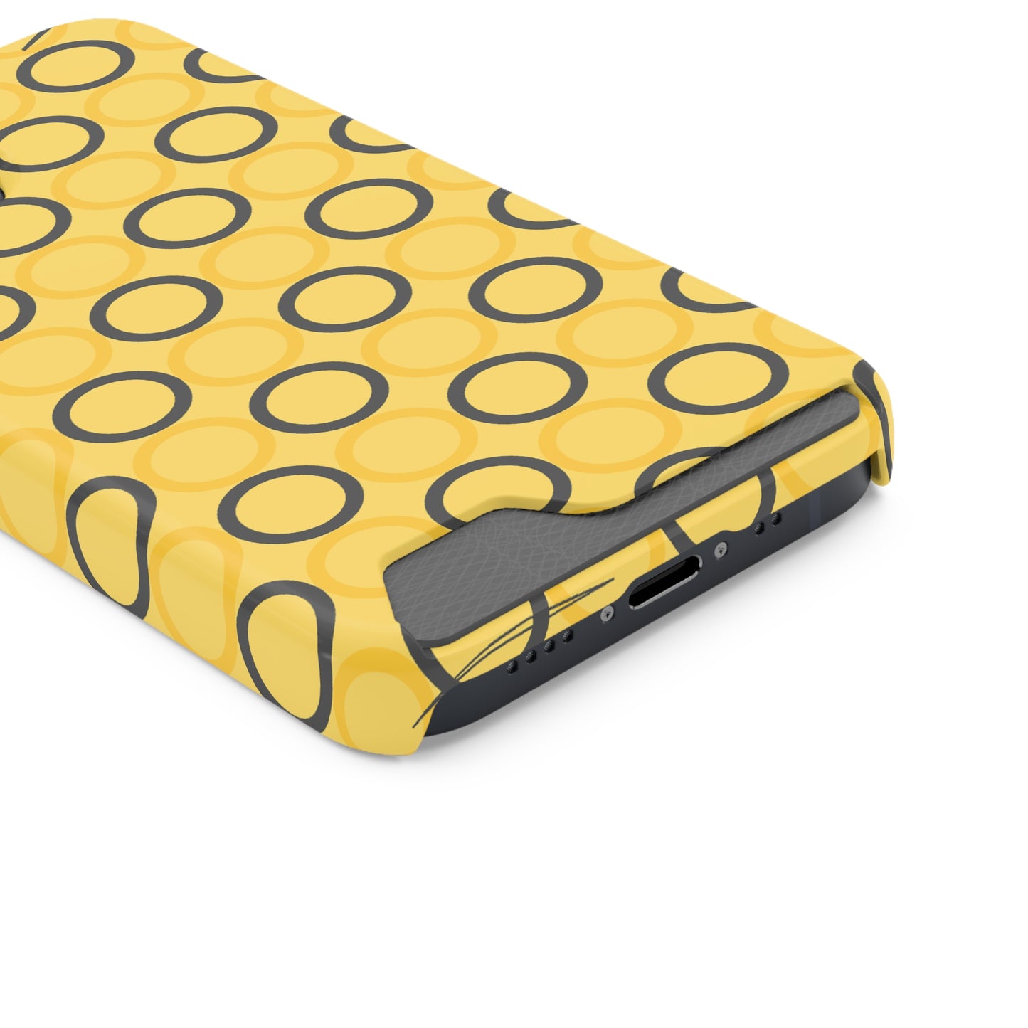 Phone Case with Card Holder - Impact-Resistant Polycarbonate, MagSafe