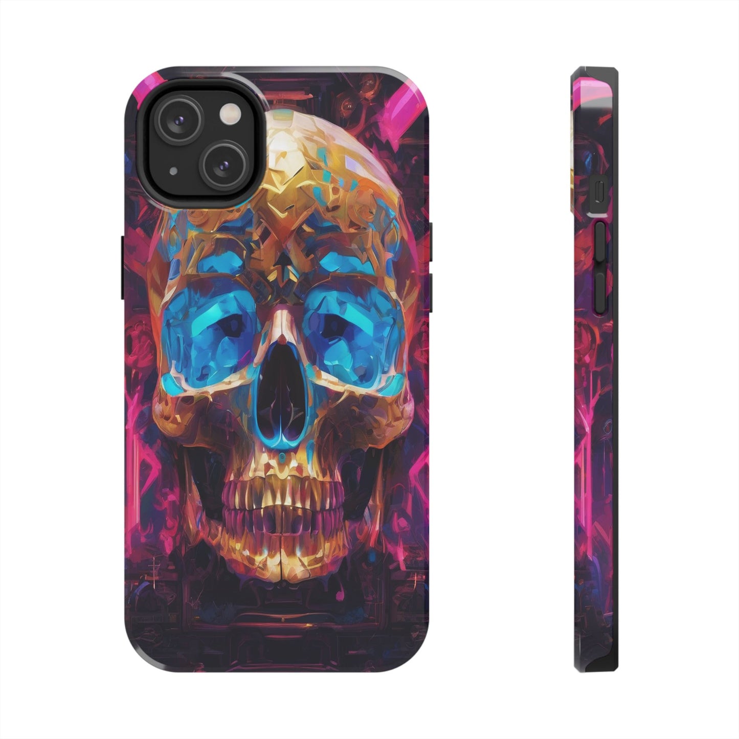 Rugged Phone Case - Impact-Resistant, Glossy Polycarbonate
