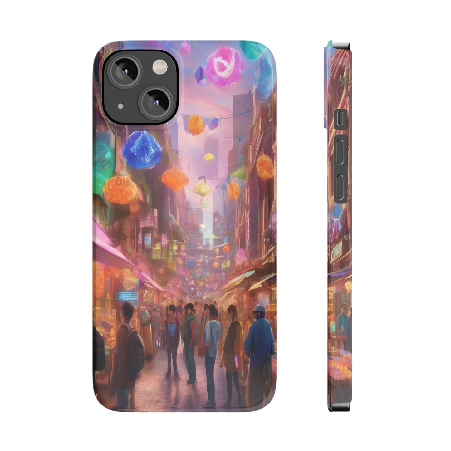 Ultra-Slim Glossy iPhone 16 Phone Case