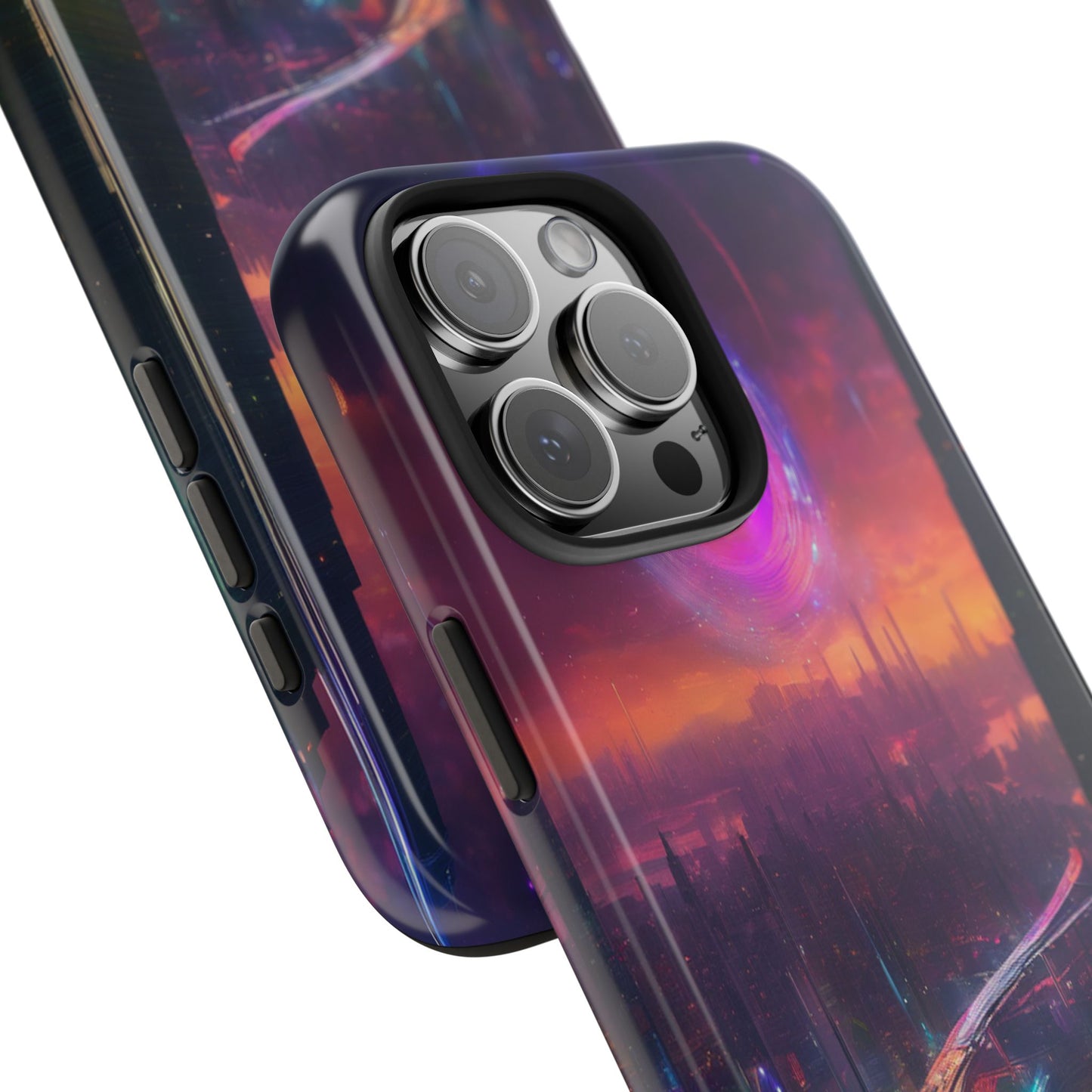 Tough Phone Case – Shockproof TPU/Polycarbonate for iPhone & Samsung