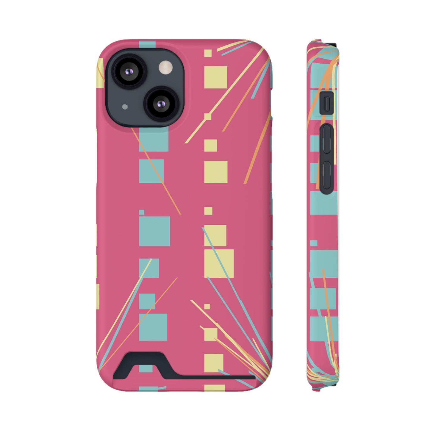 Phone Case with Card Holder – MagSafe, Glossy or Matte Finish