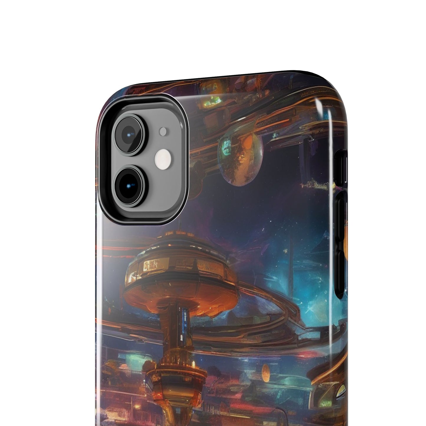 Tough Phone Case - 2-Piece Impact-Resistant Glossy Shield