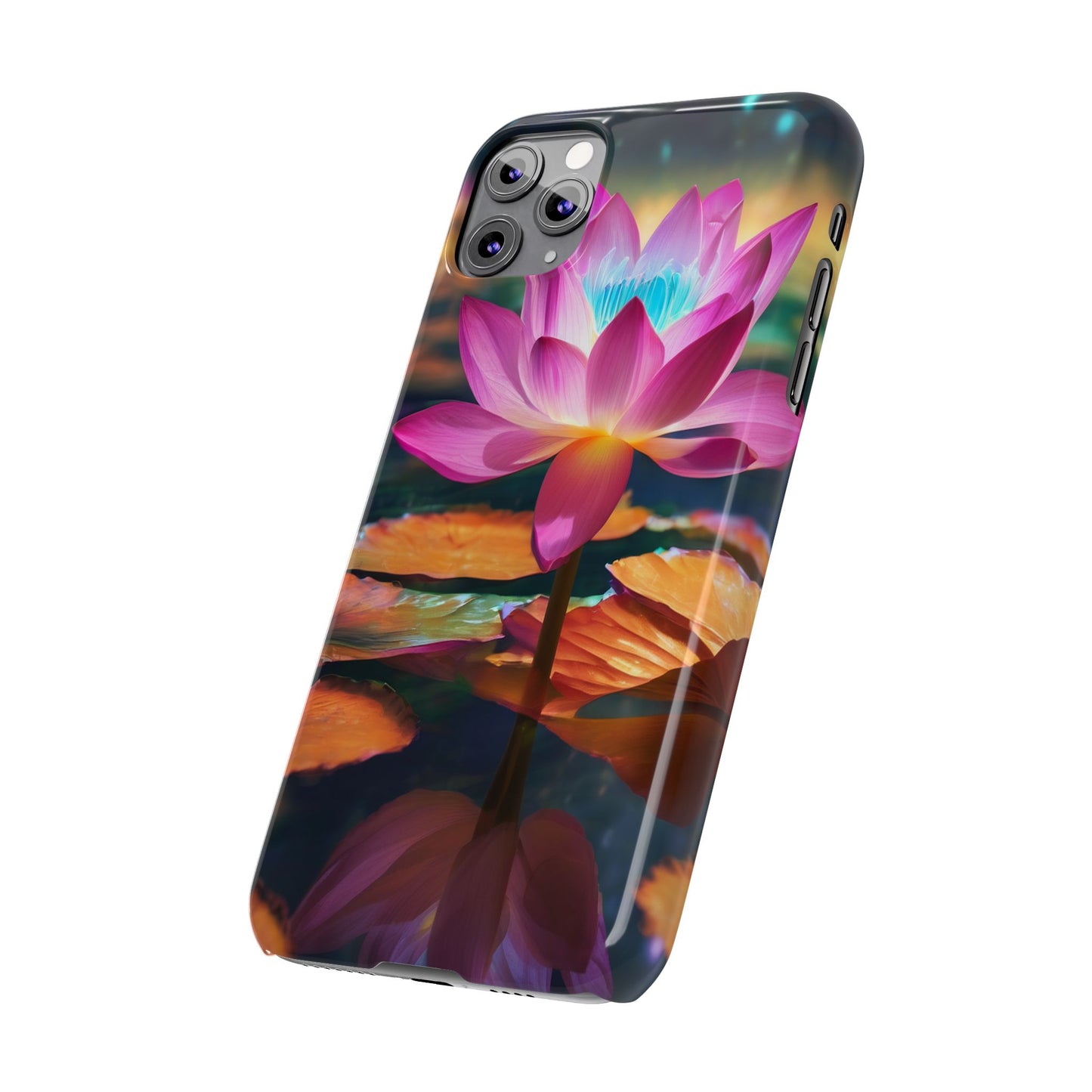 Slim Glossy Polycarbonate Phone Case for iPhone 16