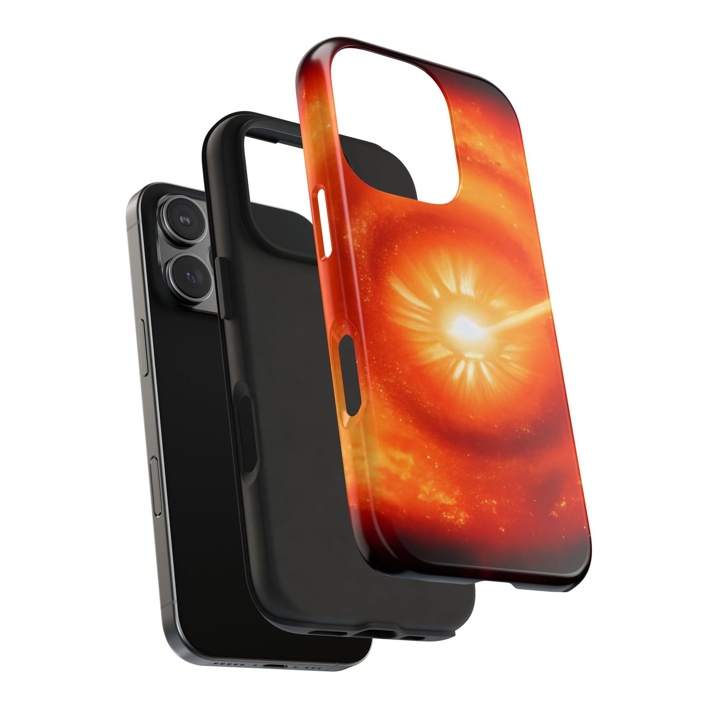 Rugged Phone Case - 2-Piece Shock Shield, TPU & PC