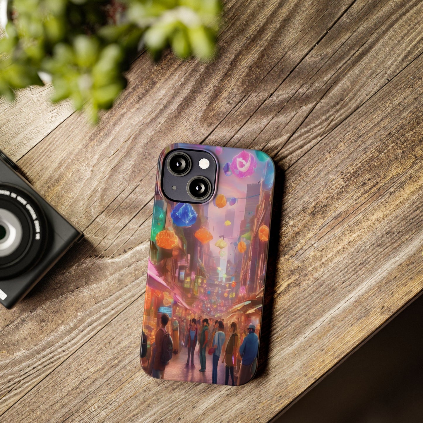 Ultra-Slim Glossy iPhone 16 Phone Case