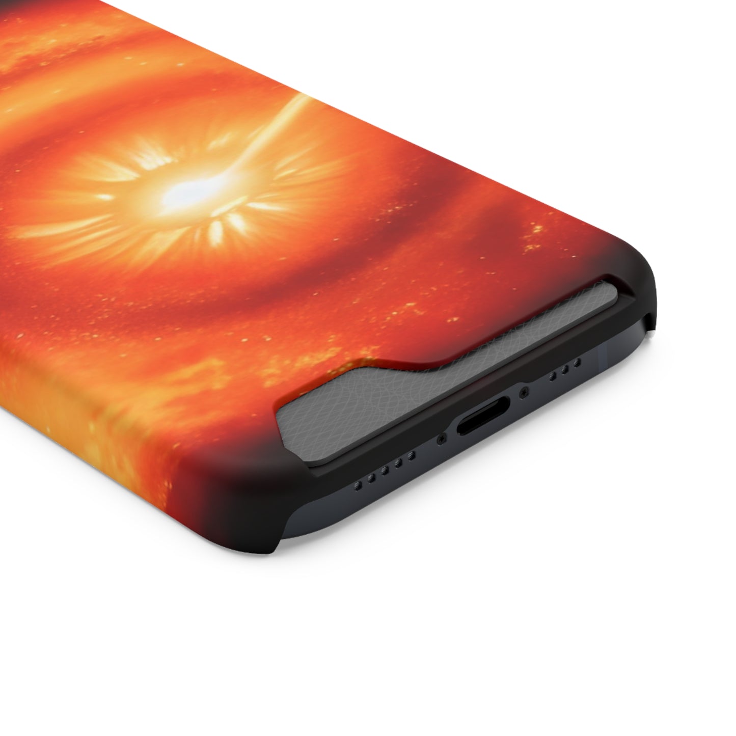 Neon Phone Case with Card Holder - MagSafe, Polycarbonate