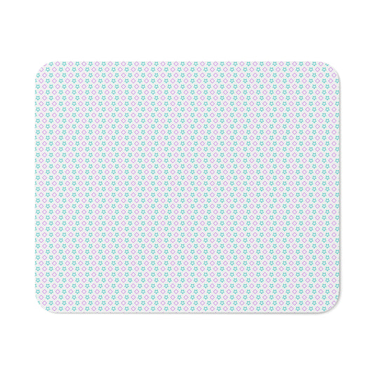 Neon Desk Mouse Pad - Customizable, One-Sided Print, 0.12in Thick