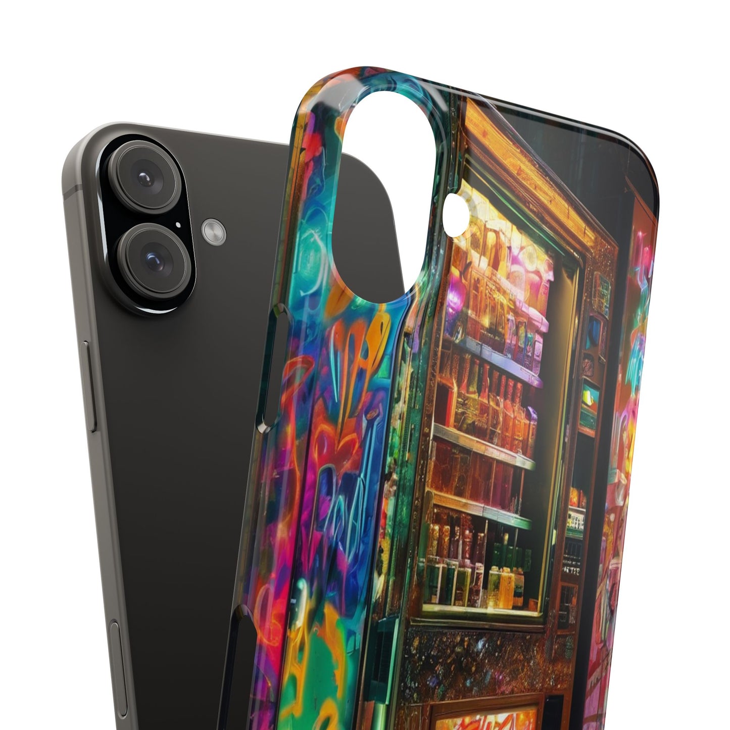 Slim Lexan Phone Case for iPhone 16 – Ultra-Thin, Glossy Finish