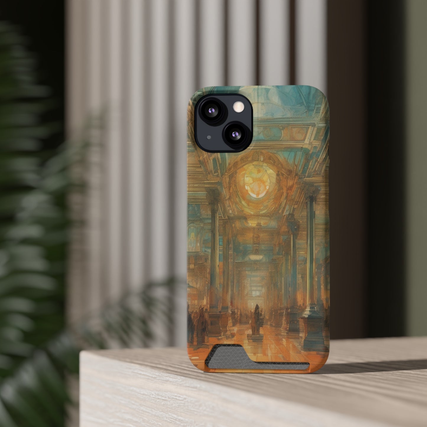 Phone Case with Card Holder – Slim, Impact-Resistant