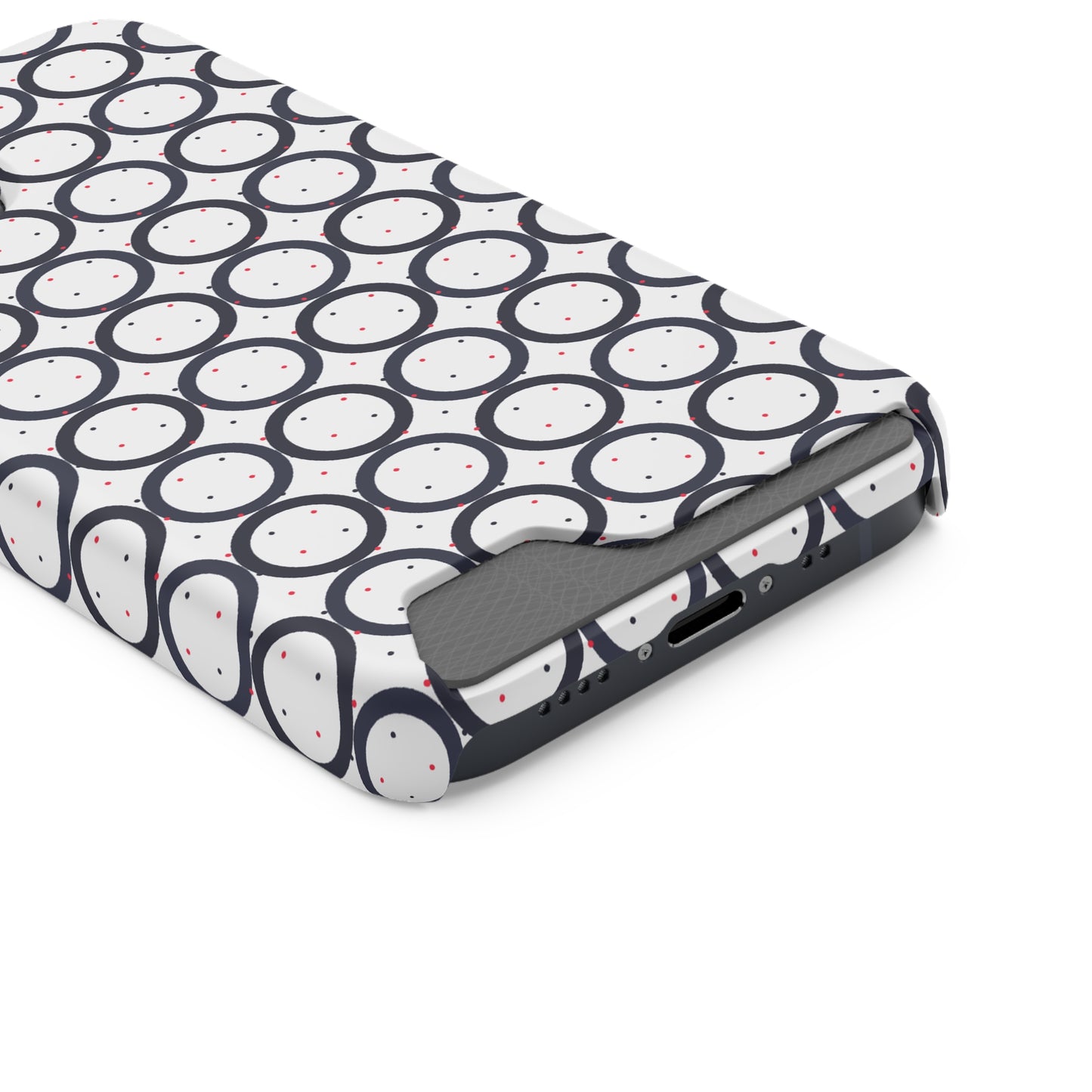 Neon Card Holder Phone Case, MagSafe, Polycarbonate