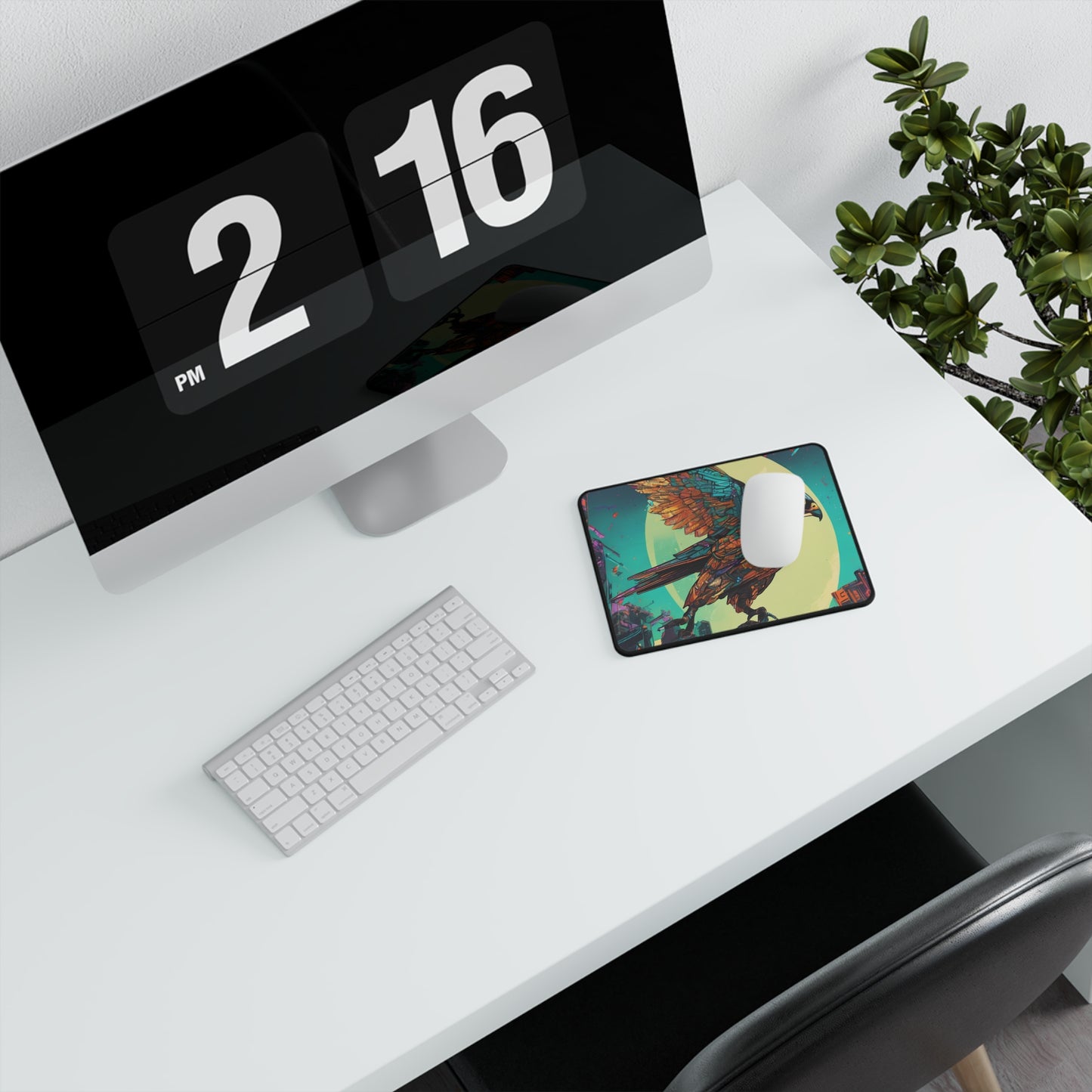 Non-Slip Gaming Mouse Pad - Polyester Surface, AntiFray 9.5x8