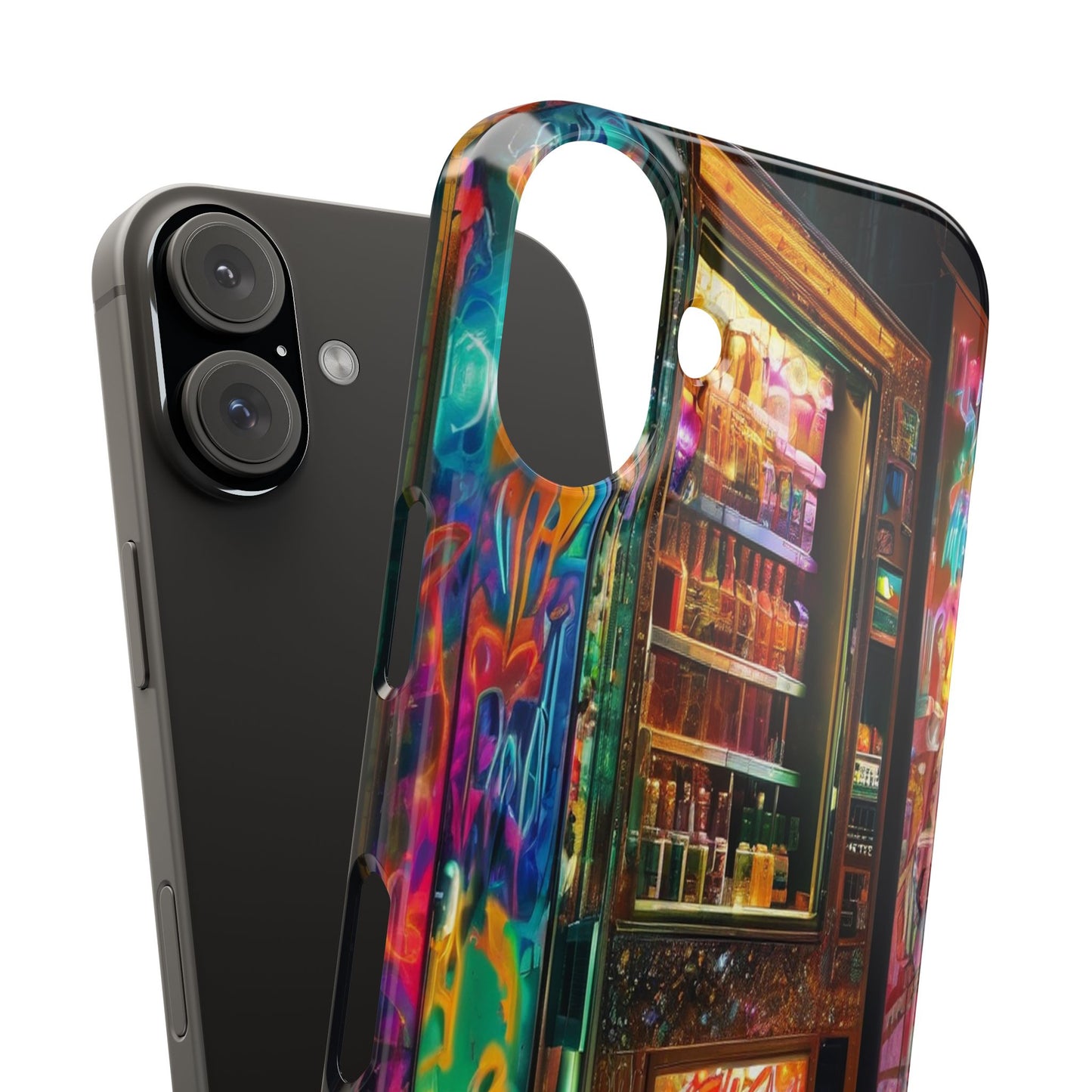Slim Lexan Phone Case for iPhone 16 – Ultra-Thin, Glossy Finish