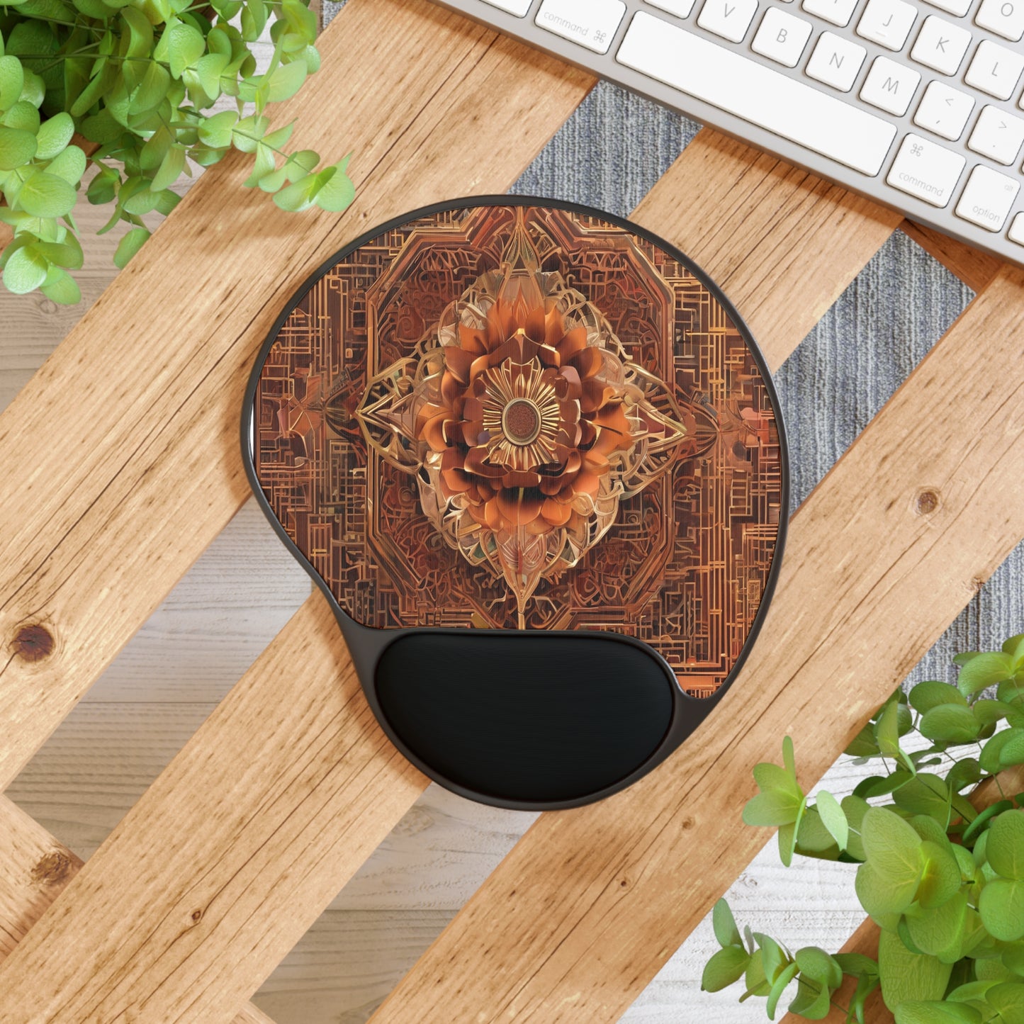 Ergonomic Memory Foam Wrist Rest Mouse Pad - Foot-Shaped