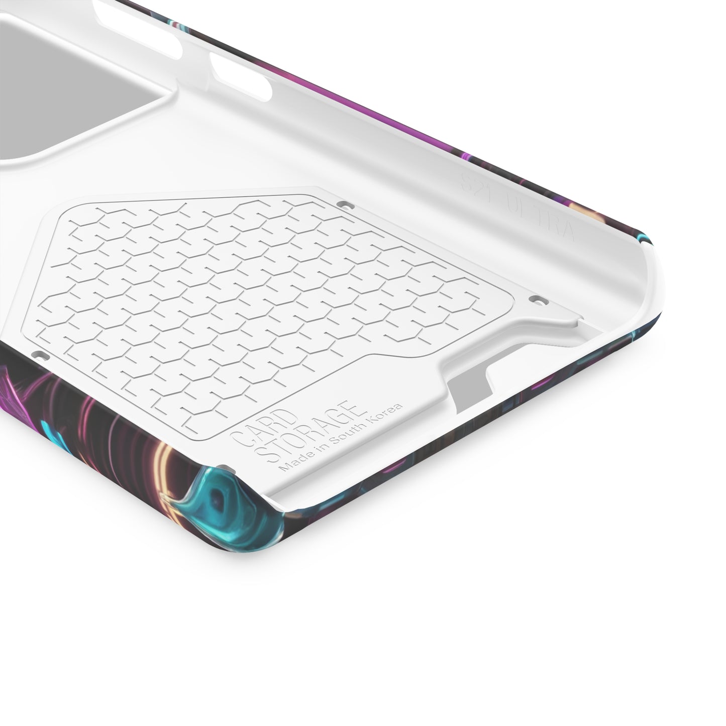 Neon Card Holder Phone Case - MagSafe Compatible