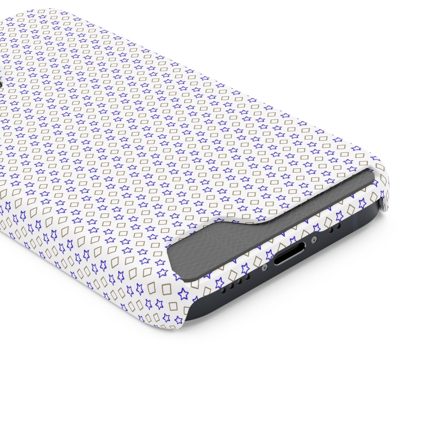 Phone Case with Card Holder – Clear Polycarbonate