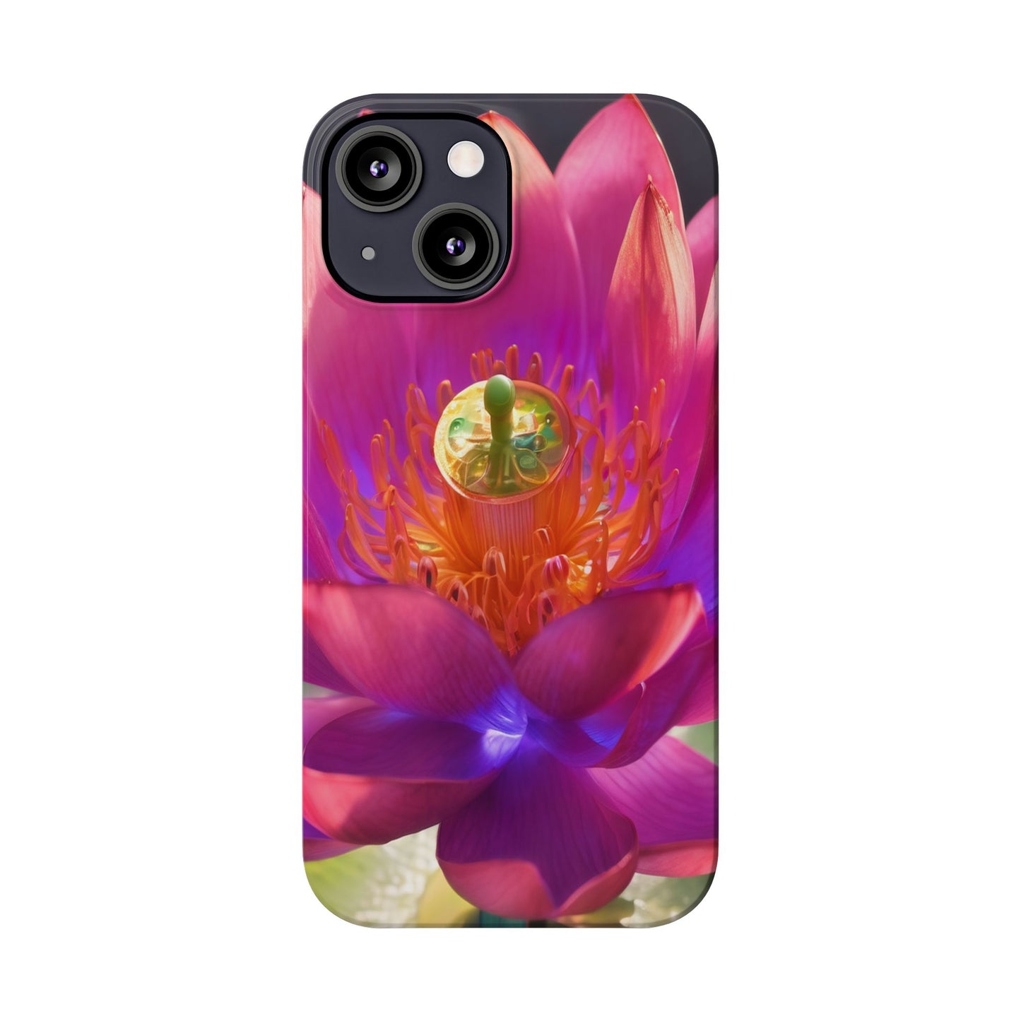 Slim Phone Case for iPhone 16 - Glossy Lexan, Ultra-Thin