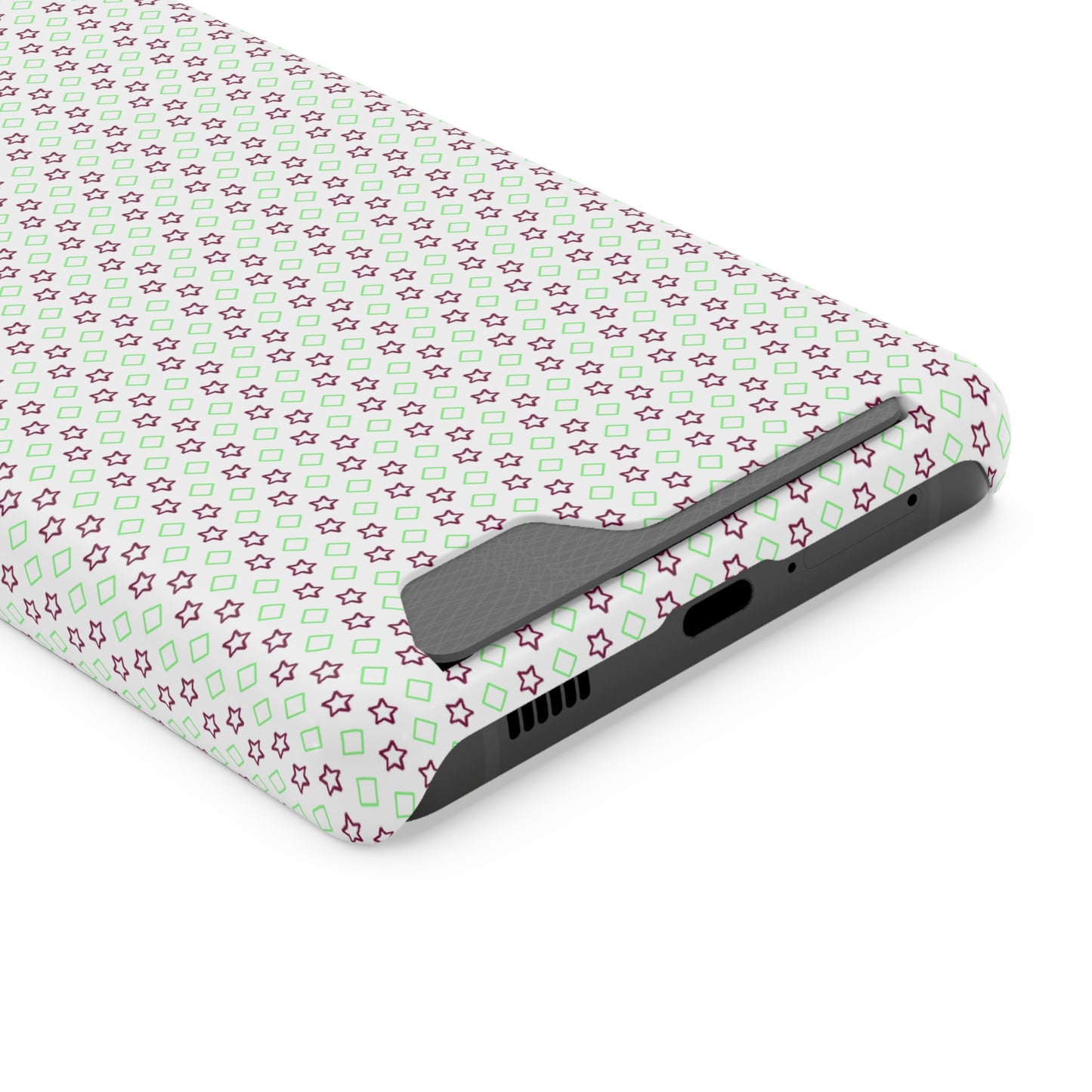 Neon Card-Holder Phone Case - Glossy/Matte Finish