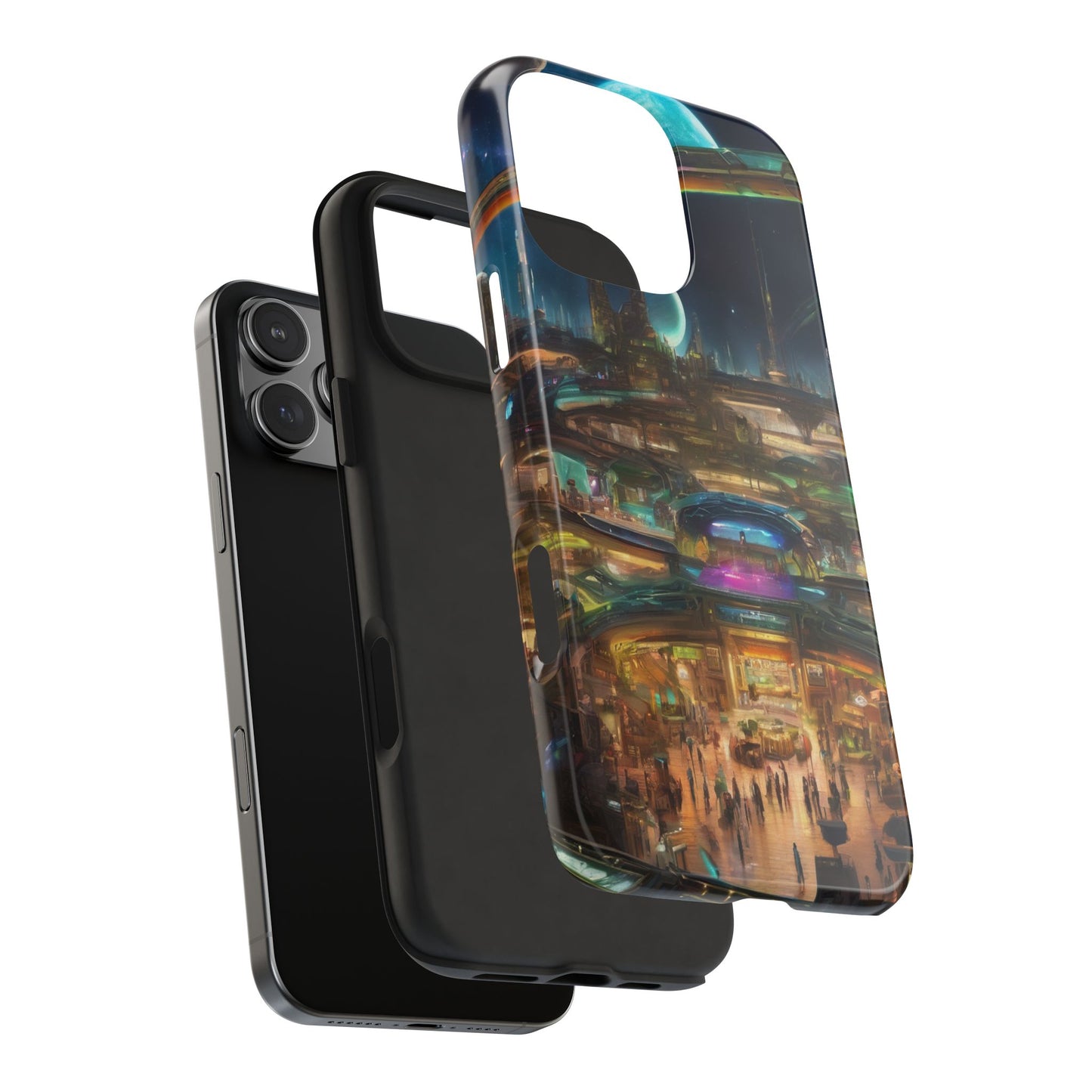 Tough Phone Case: Impact-Resistant Polycarbonate Shell, TPU-Lined