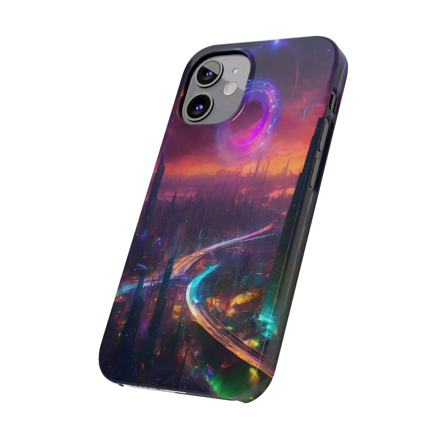 Slim Glossy Phone Case for iPhone 16 – Lexan PC