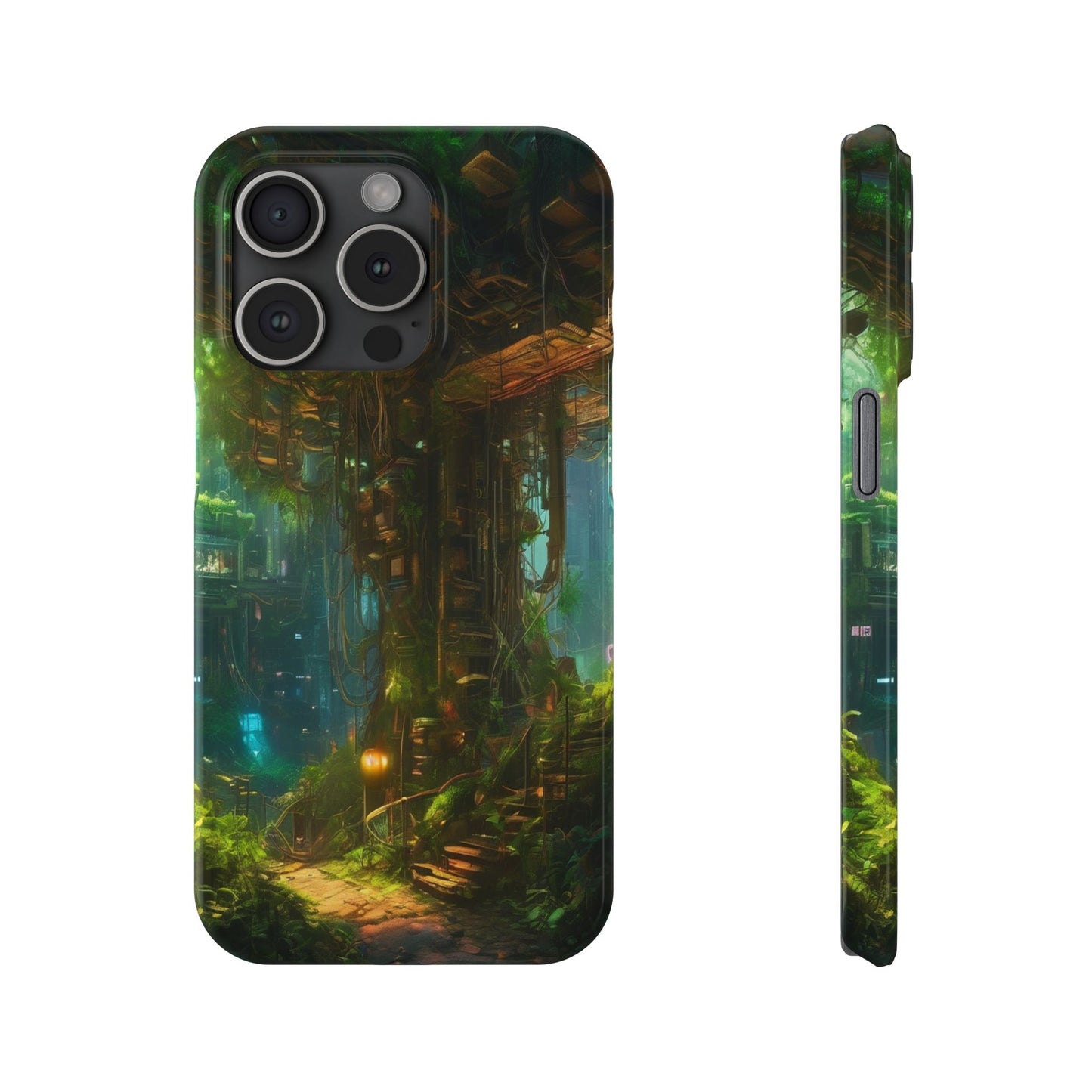 Neon Slim Phone Case for iPhone 16 Glossy Lexan