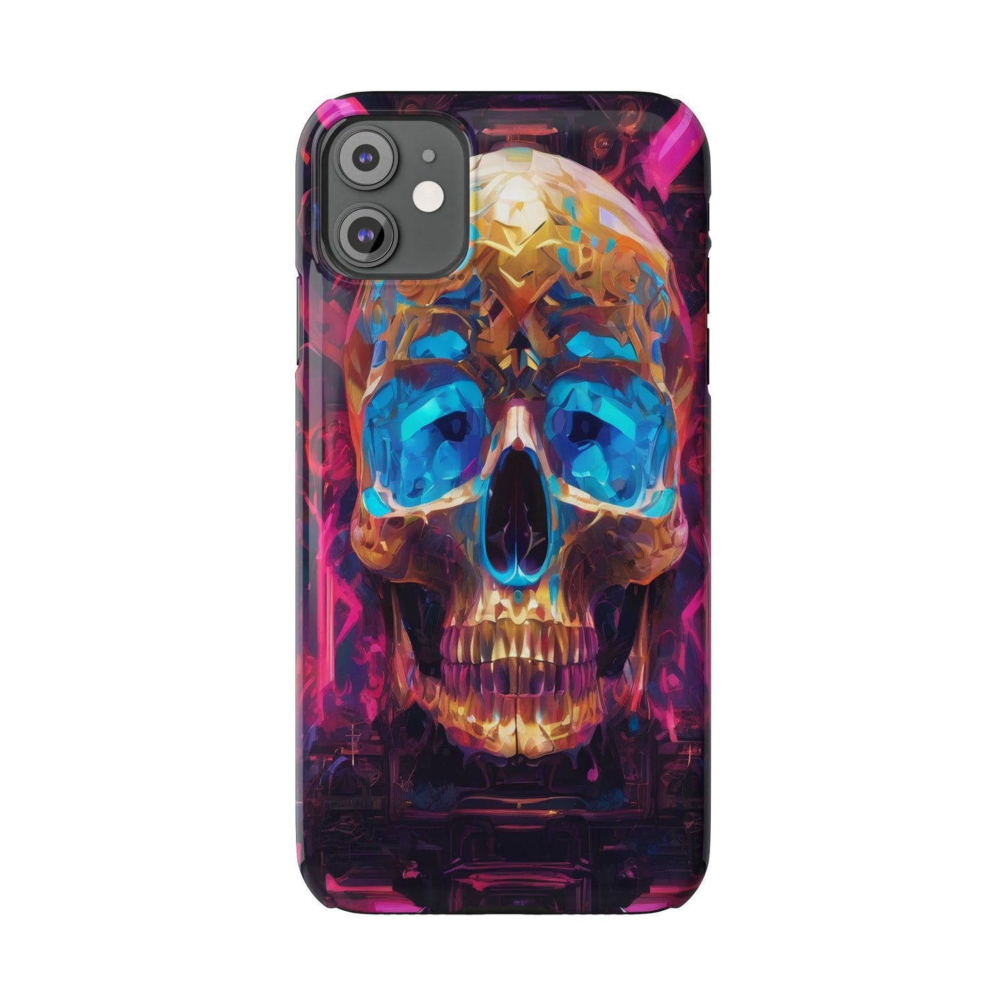 Slim Phone Case for iPhone 16 – Glossy Lexan Shield