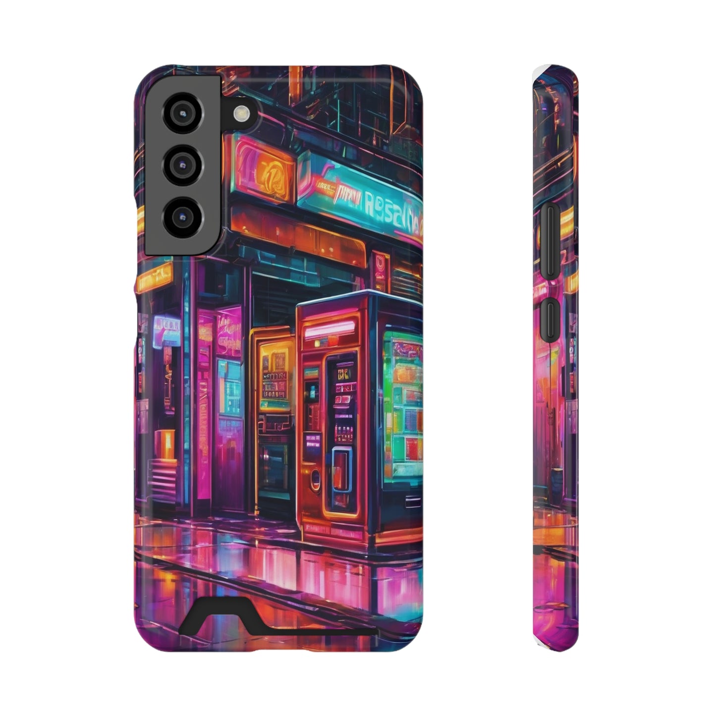 Phone Case with Card Holder - MagSafe, Polycarbonate, Glossy/Matte