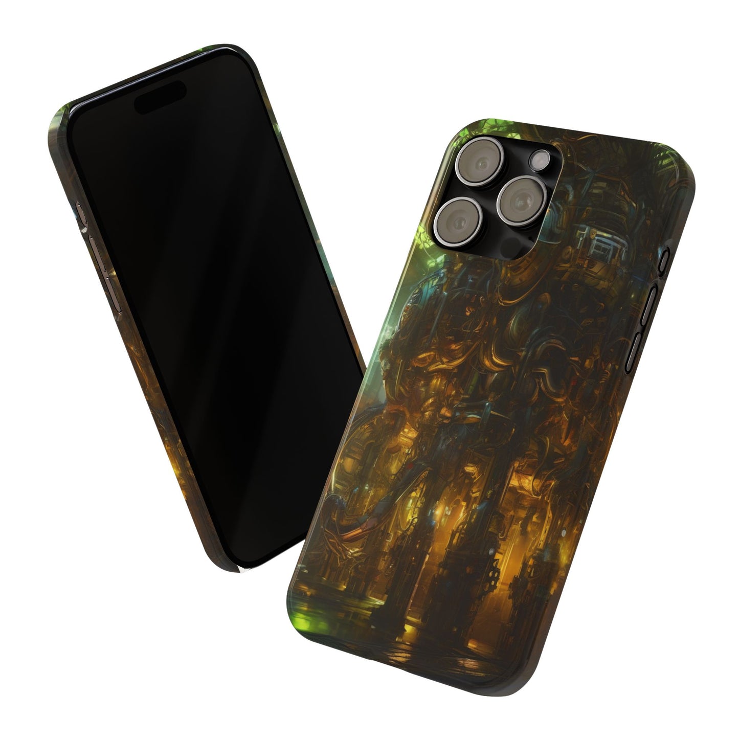 Slim Phone Case for iPhone 16 - Glossy Ultra-Thin Polycarbonate
