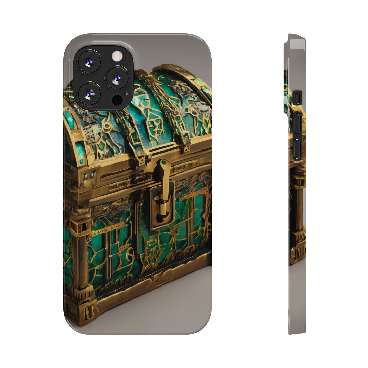 iPhone 16 Slim Phone Case: Glossy Lexan, Ultra-Slim