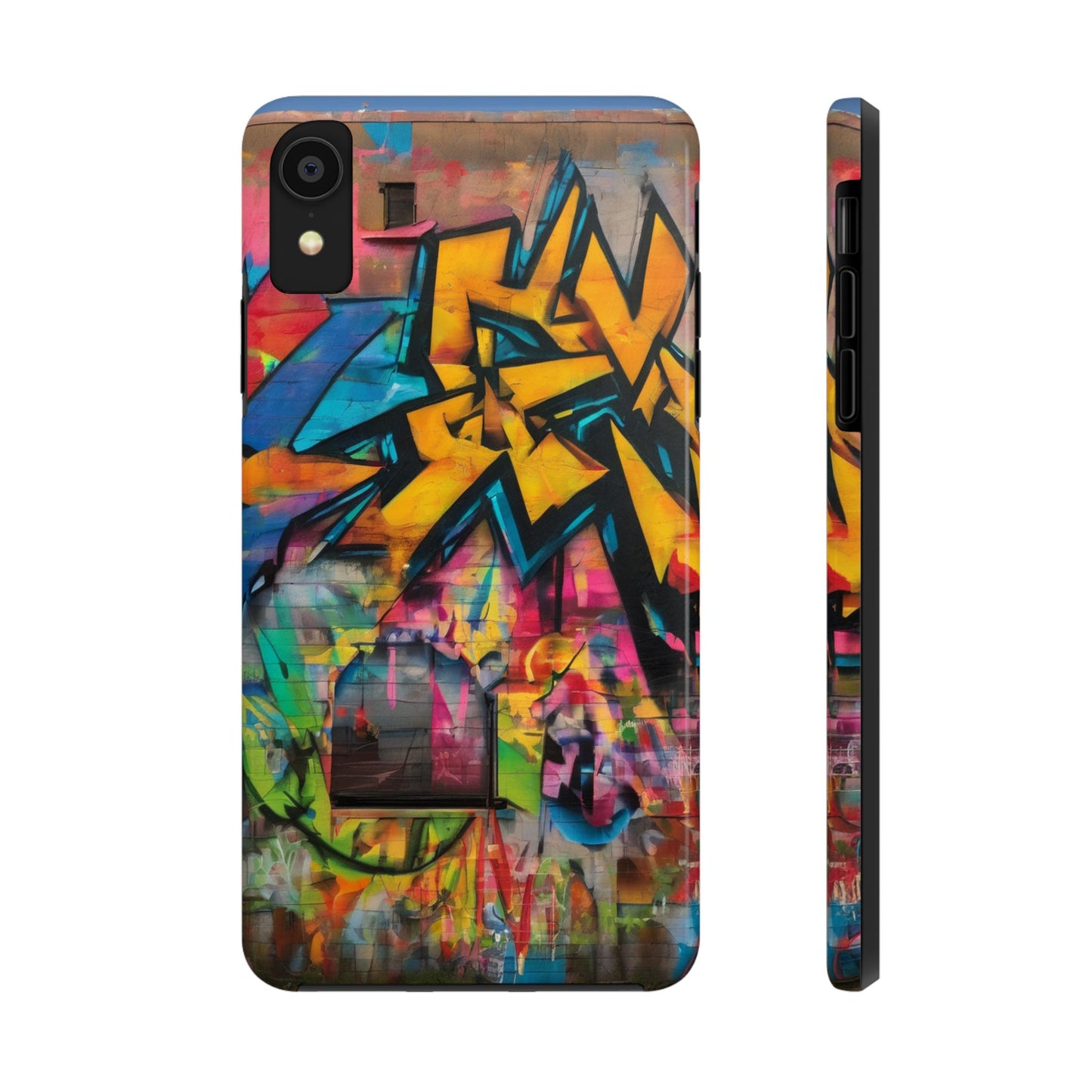 Rugged Phone Case - Impact-Resistant, Glossy Finish
