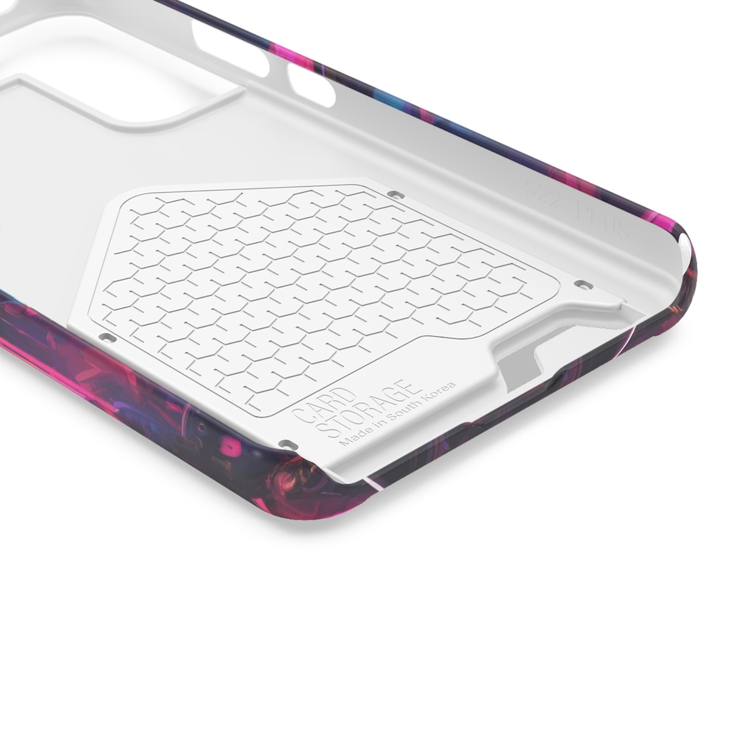 Neon Phone Case with Card Holder - MagSafe Compatible, Glossy/Matte