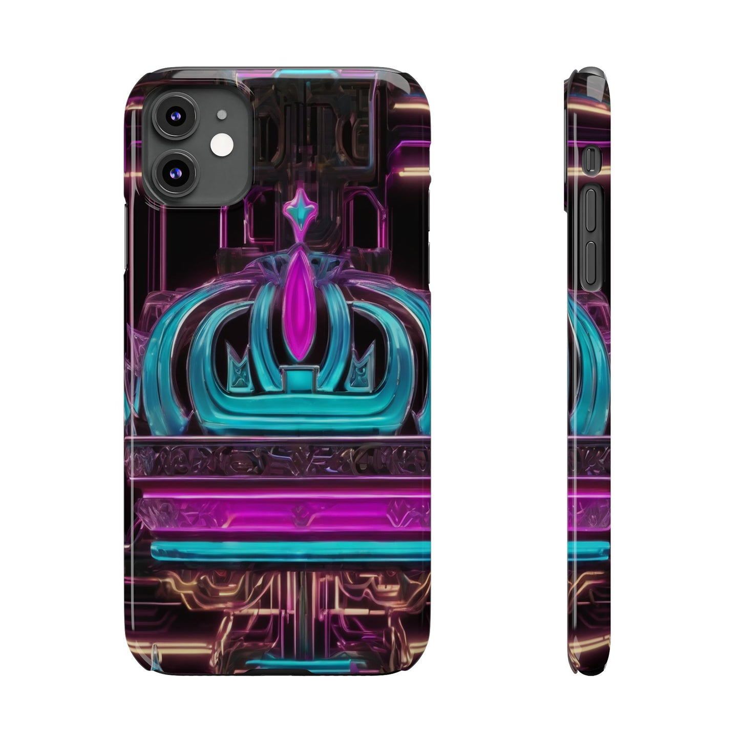 Slim Phone Case for iPhone 16 - Glossy, Lightweight, Impact-Resistant