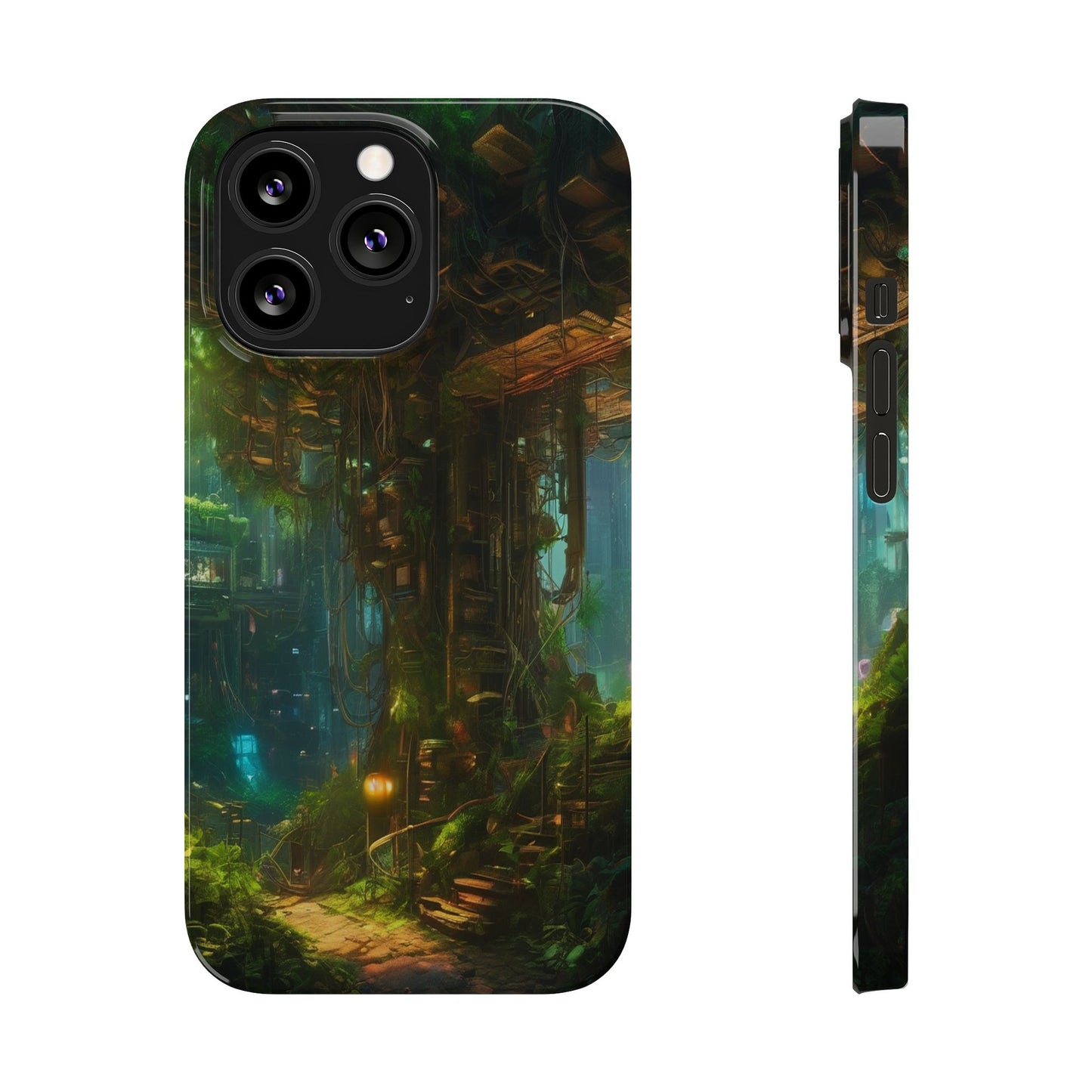 Neon Slim Phone Case for iPhone 16 Glossy Lexan