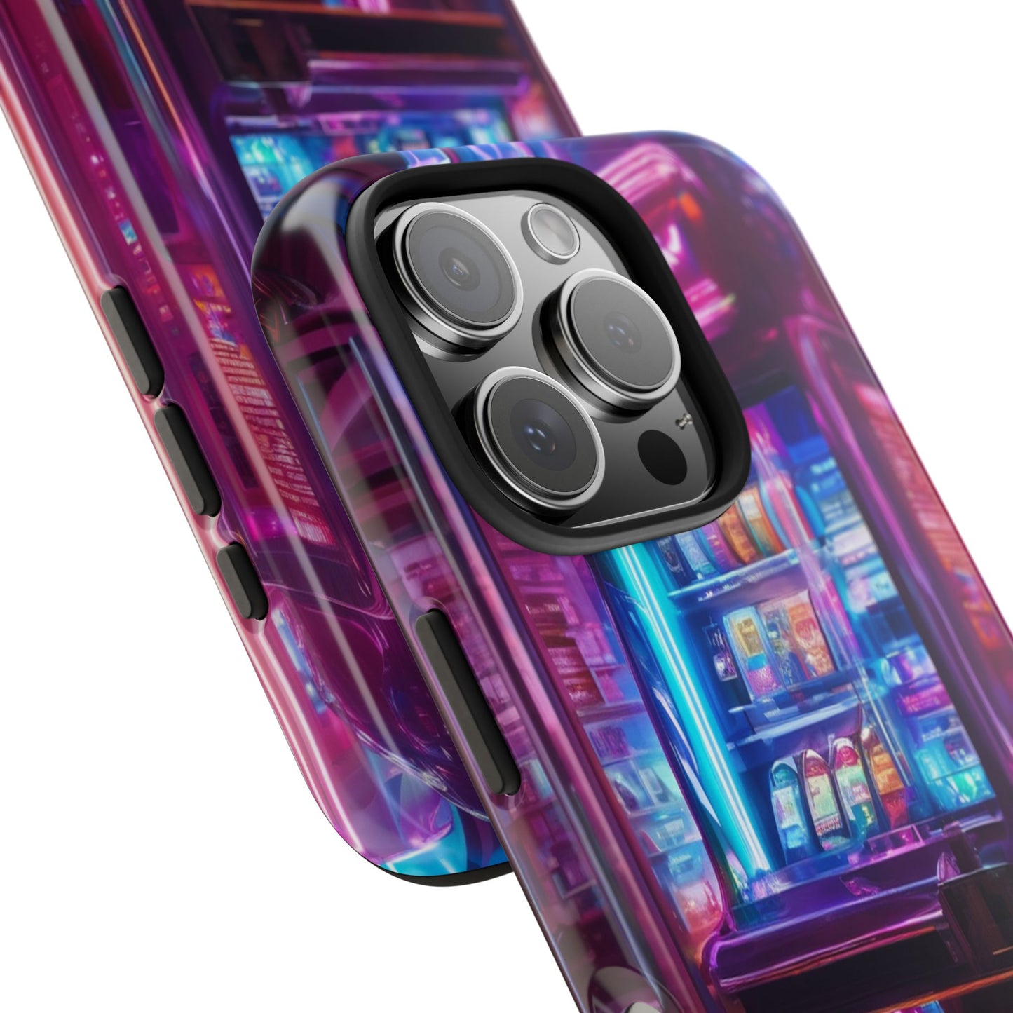 Tough Phone Case with TPU Shell - Impact-Resistant, Glossy Finish
