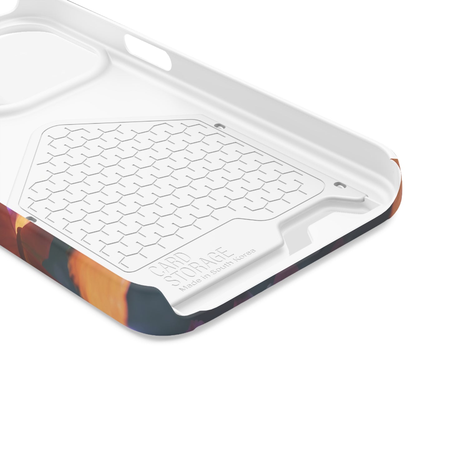 Neon Phone Case with Card Holder - MagSafe & Card Storage