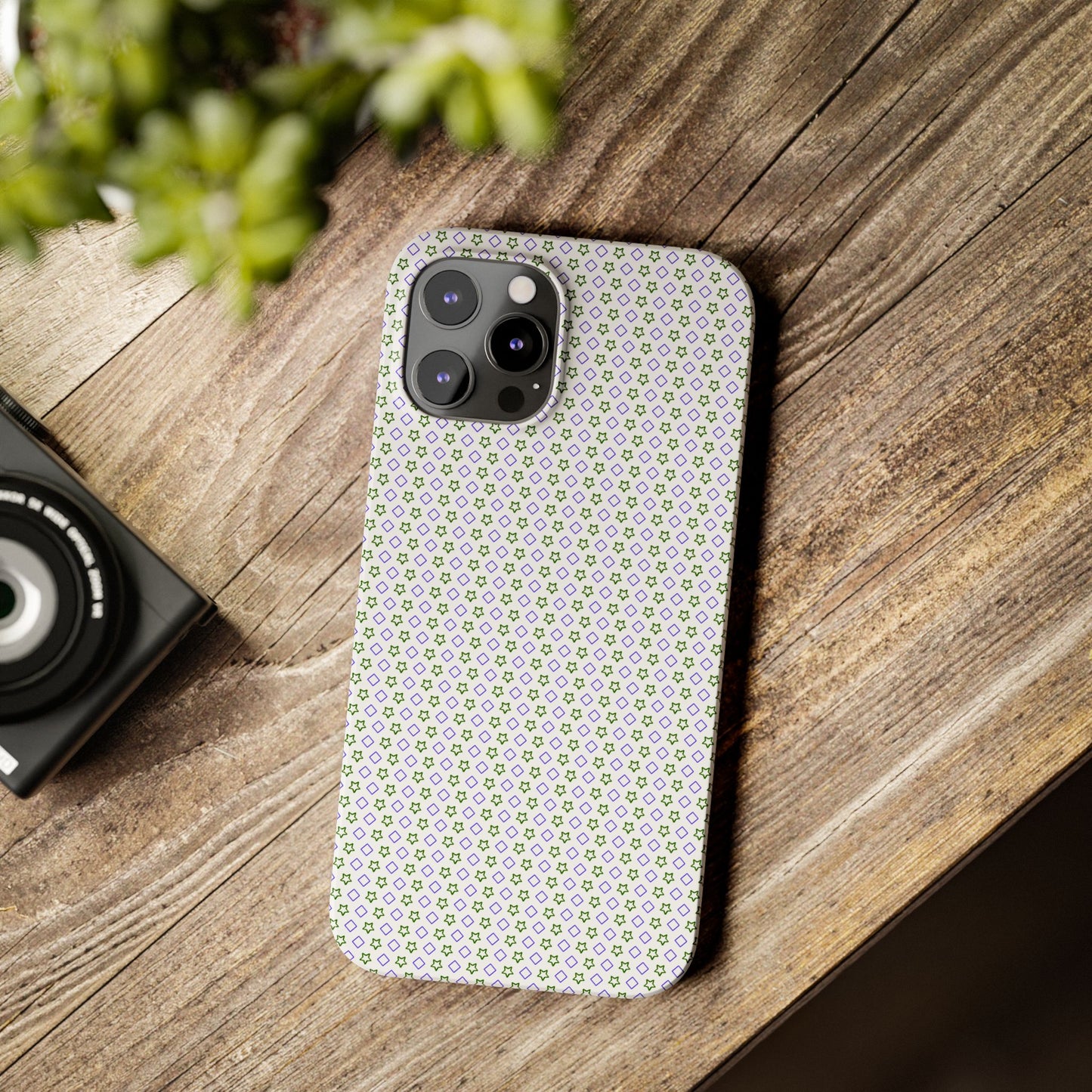 Neon Lexan Slim Phone Case for iPhone 16 Glossy Finish